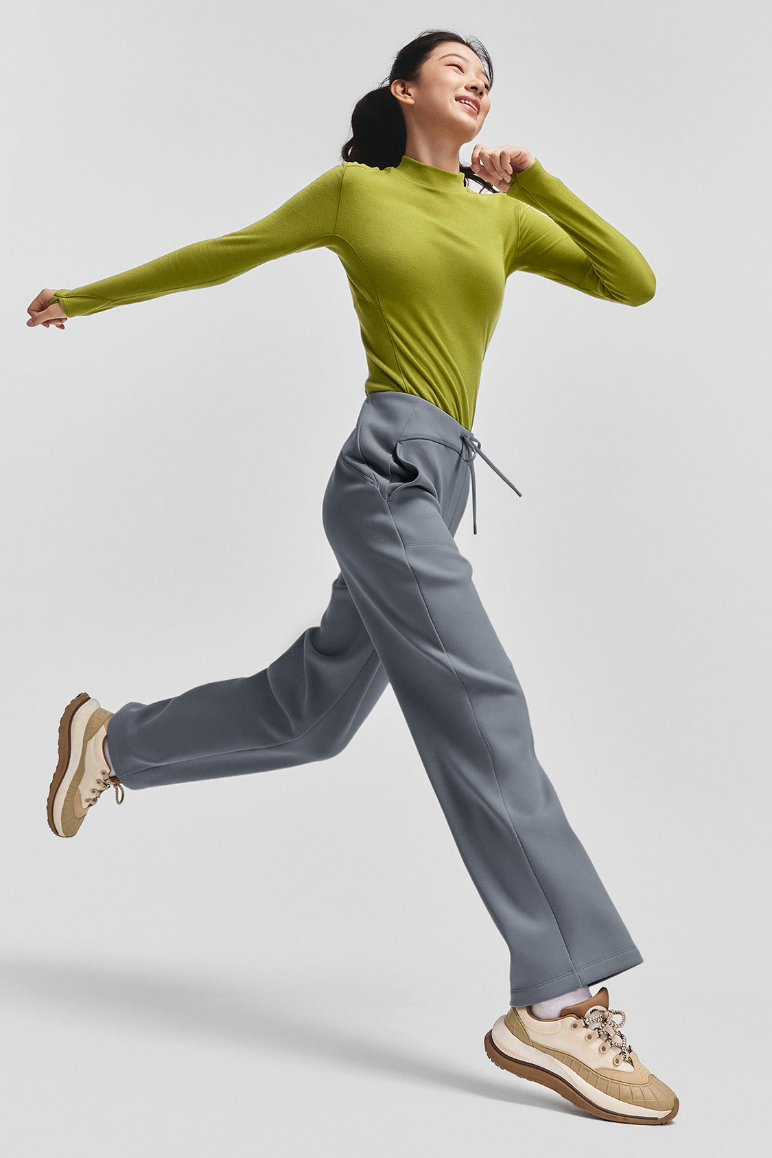 beneunder women's pants #color_deep gray