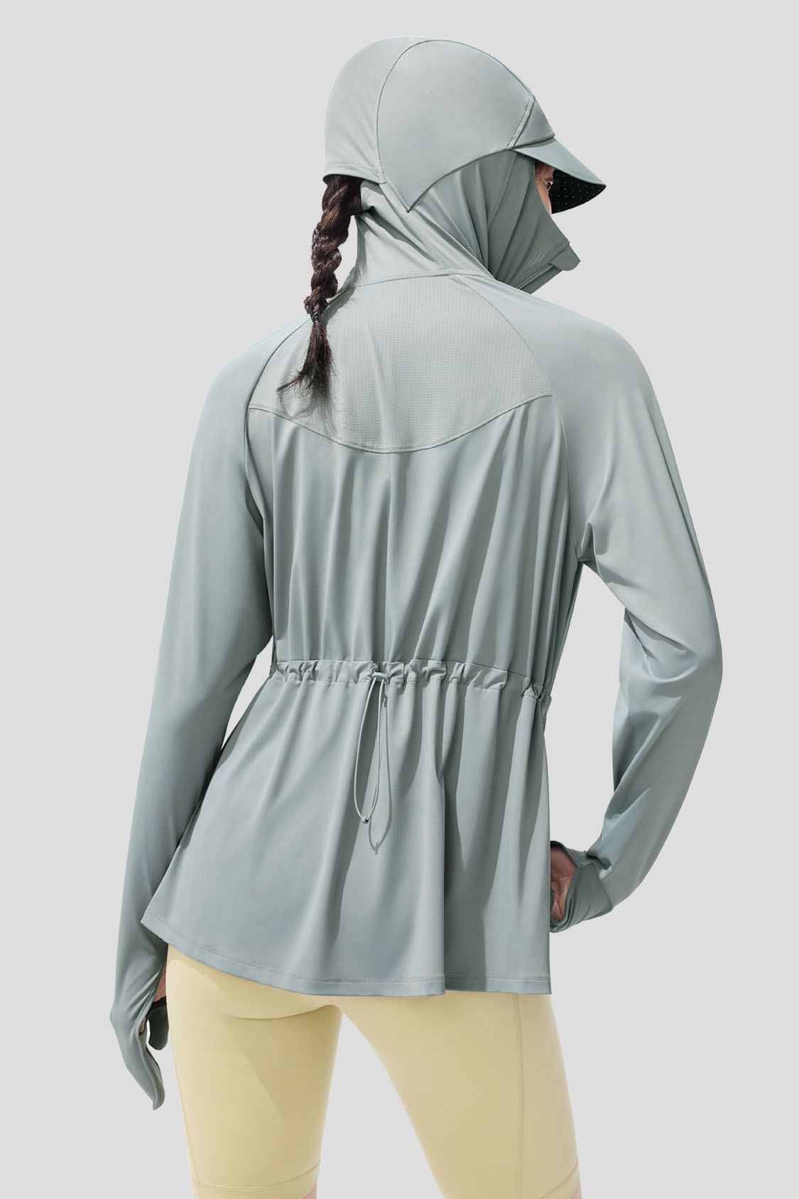 Full Protection Sun Jacket Waist-Cinched UPF2000+ AL823 - Sculpt