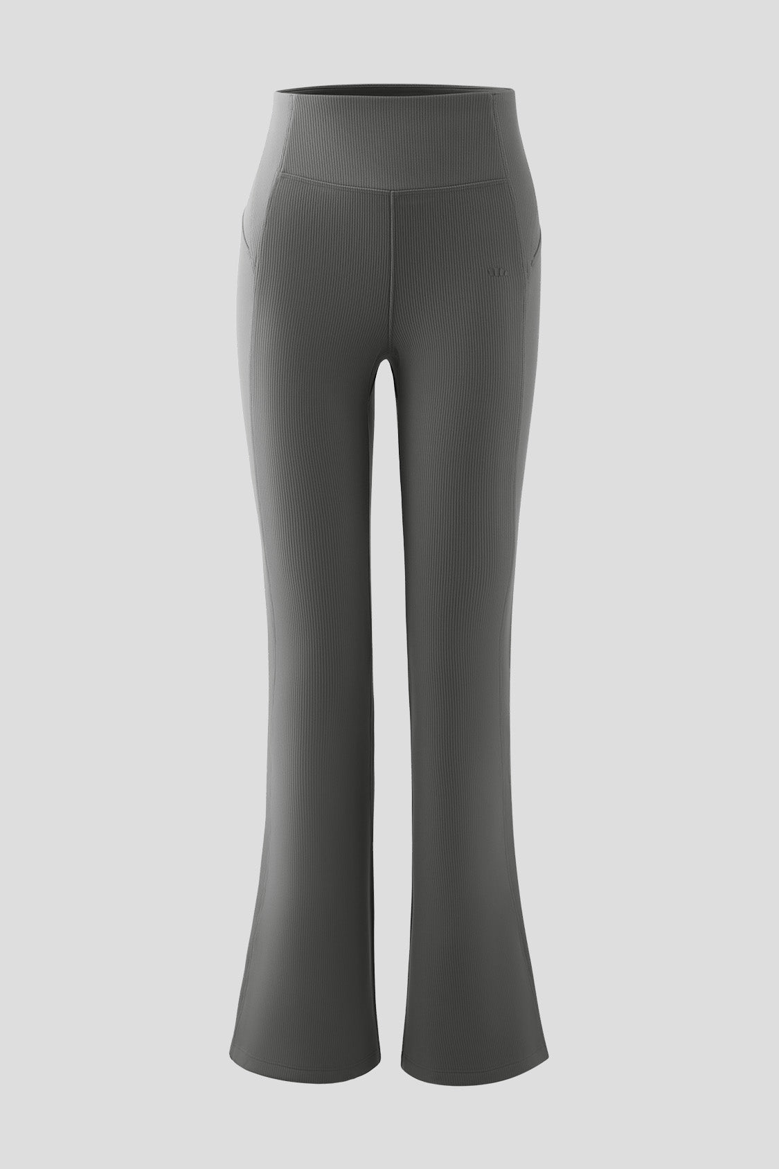 beneunder flareflex – women’s high-stretch thermal flare leggings #color_deep gray