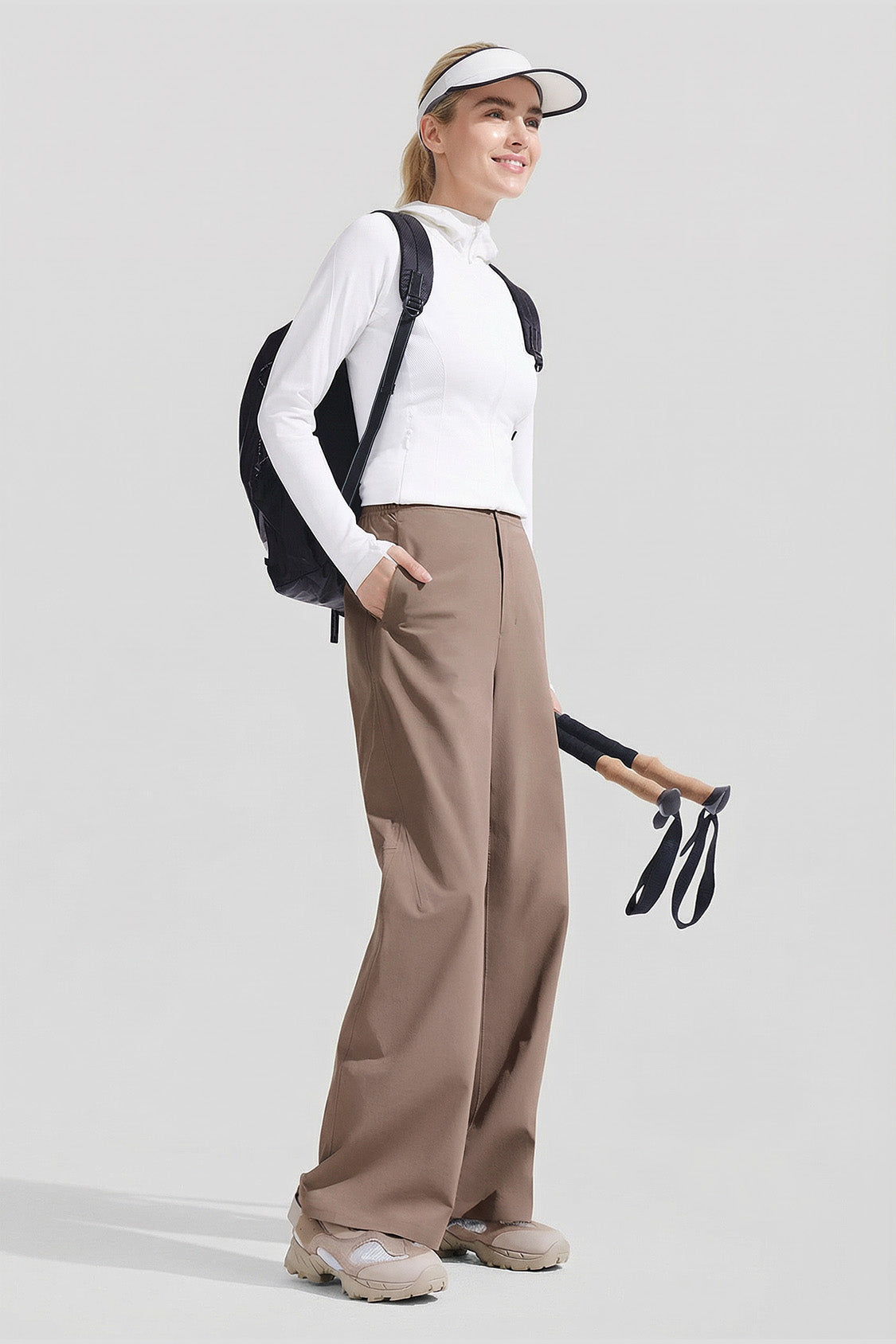 Women's Stretch Straight Leg Pants UPF 50+ EL001