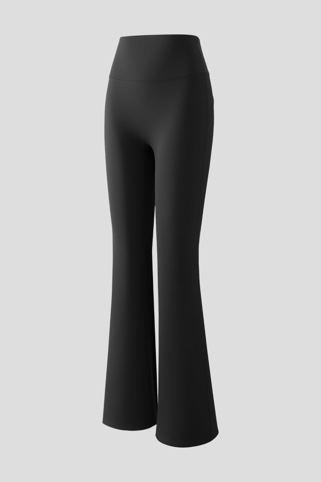Women's High-Stretch Latex Waist Slight Flare Pants EL031/EL034