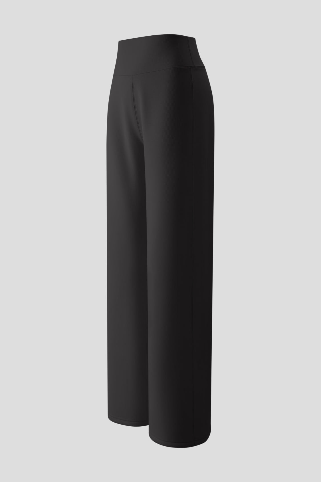 Women's High-Stretch Latex Waist Straight-Leg Pants EL033/EL035