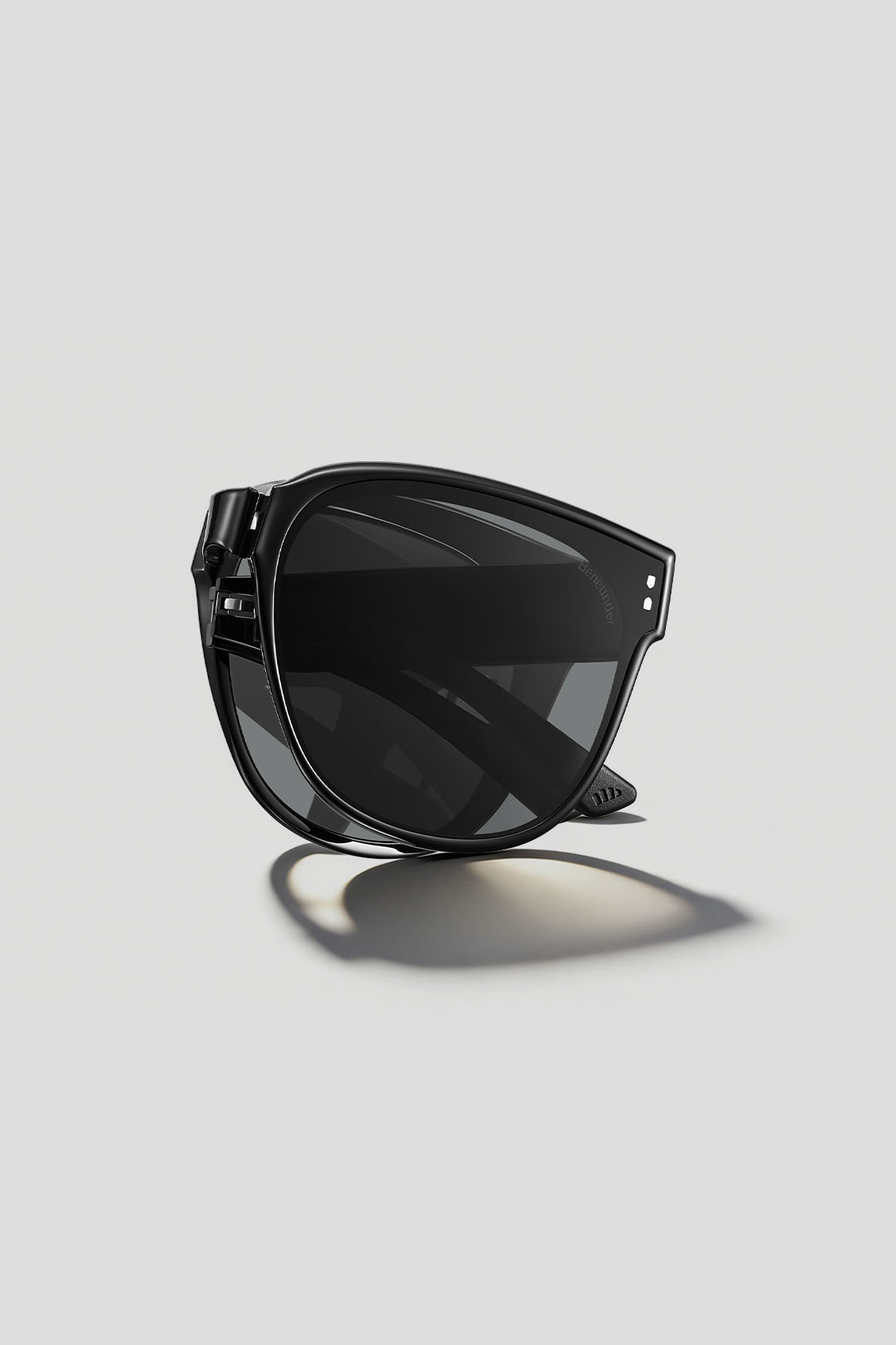 Square-Round Frame Prescription Fit-Over Sunglasses UV 400 FD008