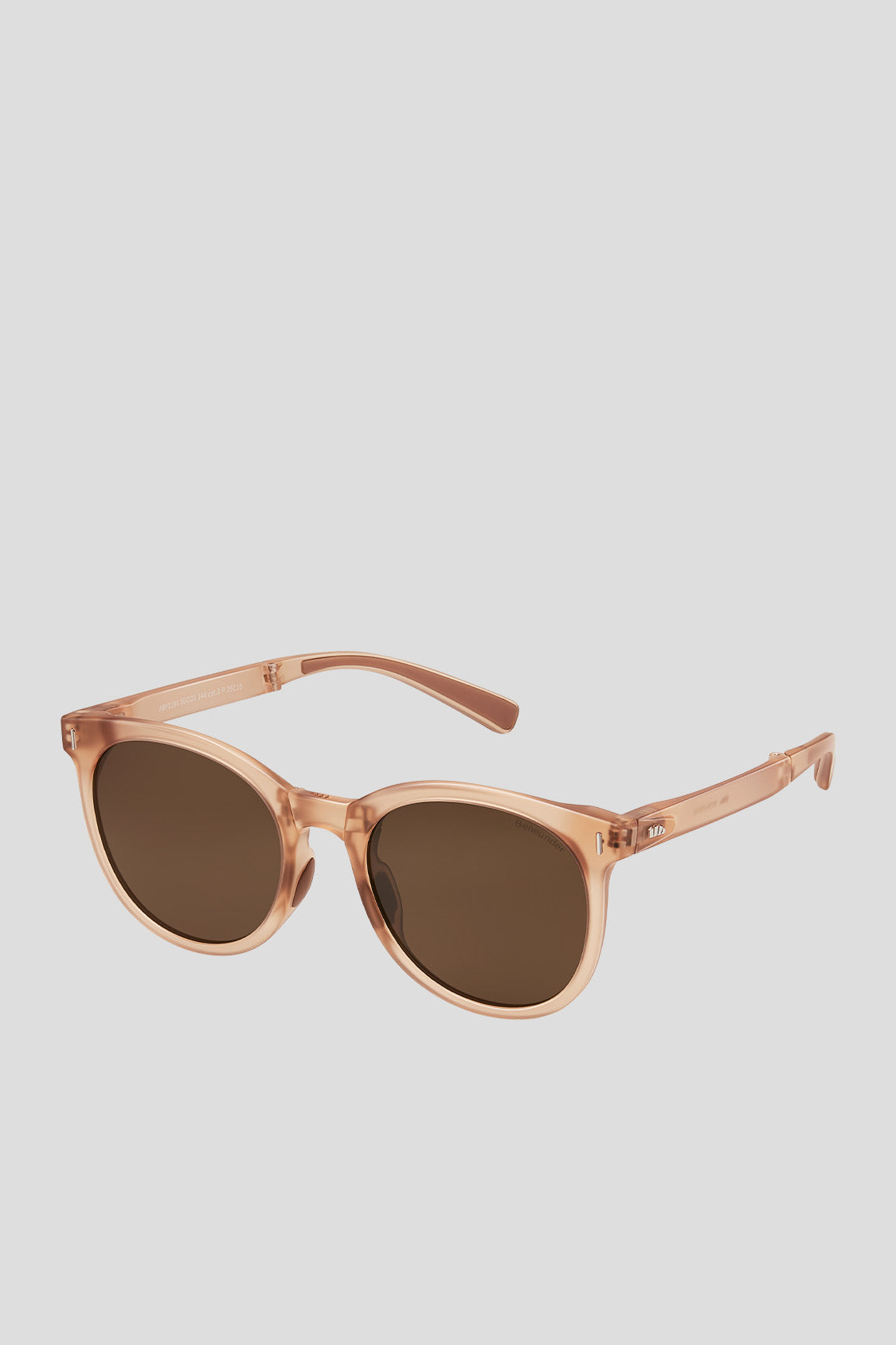 サングラス/メガネ ALEXIASTAM Boston Frame Sunglasses Beige Oval Sunglasses | ALEXIA STAM