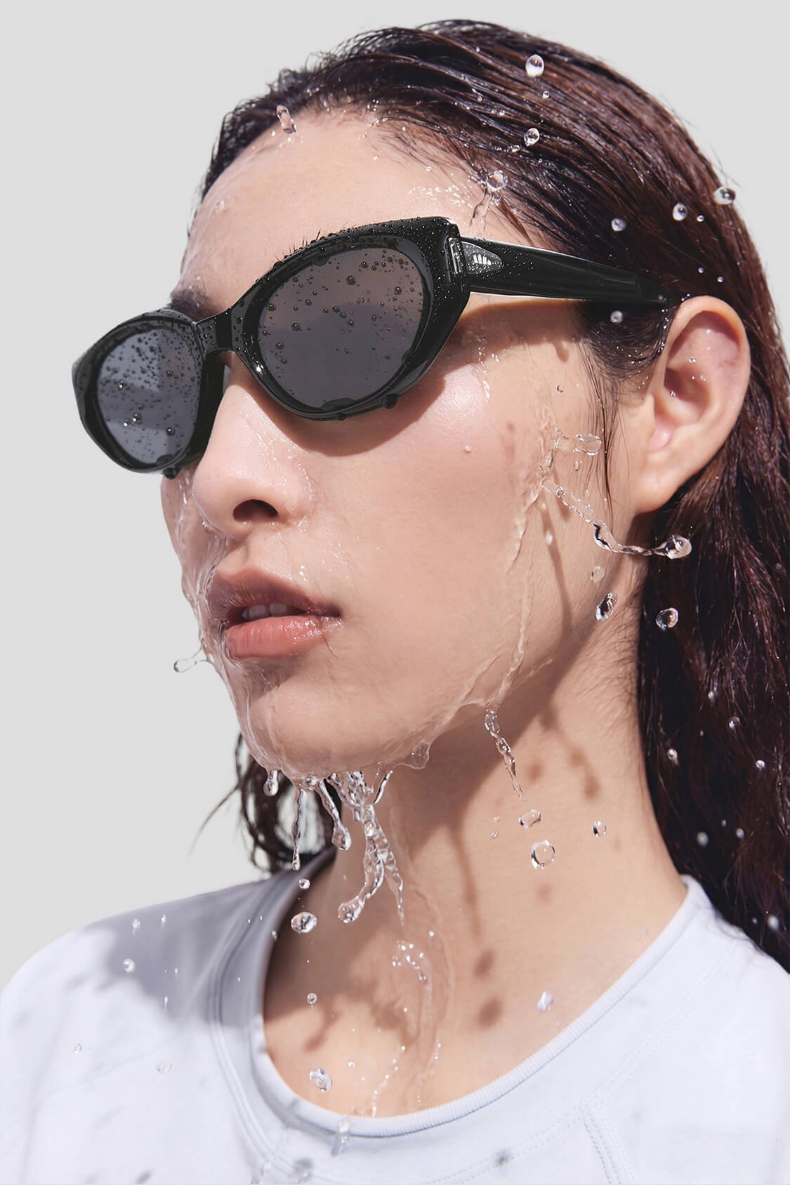 UV Protection Sunglasses, UV400 Cat-Eye HD Foldable Sunglasses