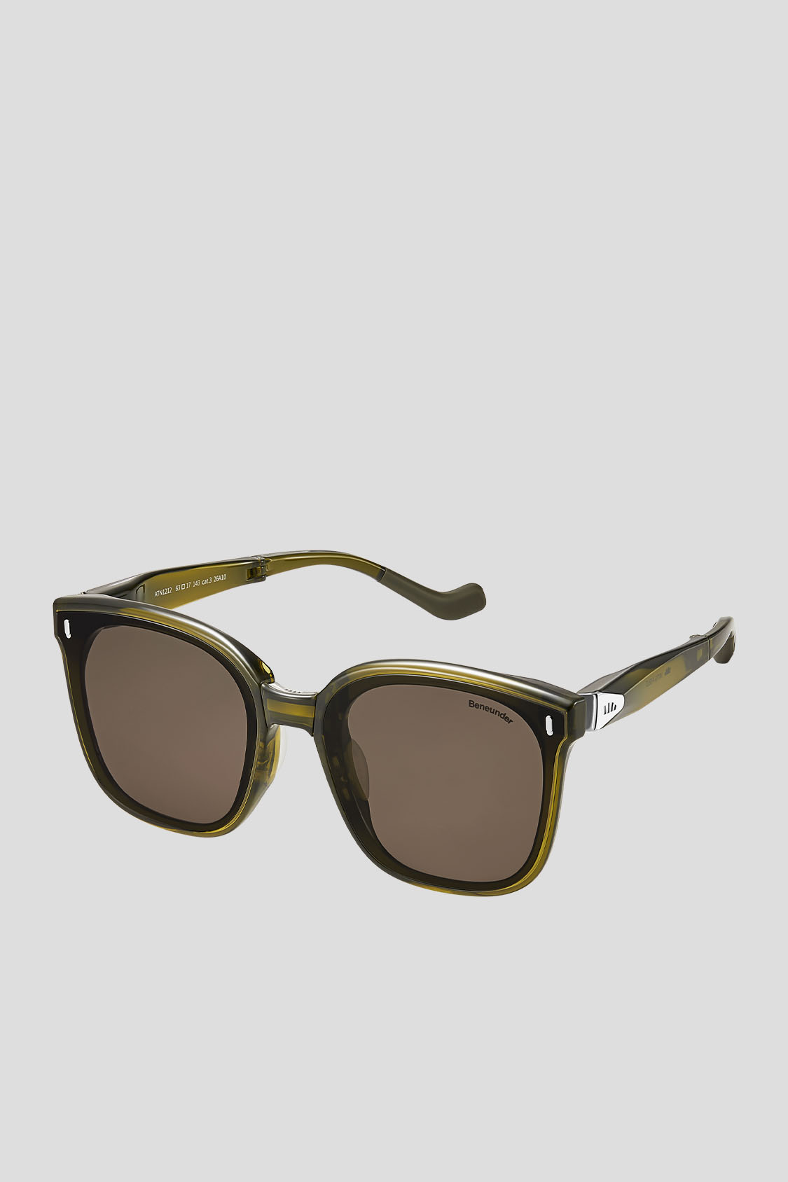 Oversized Square-Round Frame Sunglasses UV 400 FD025