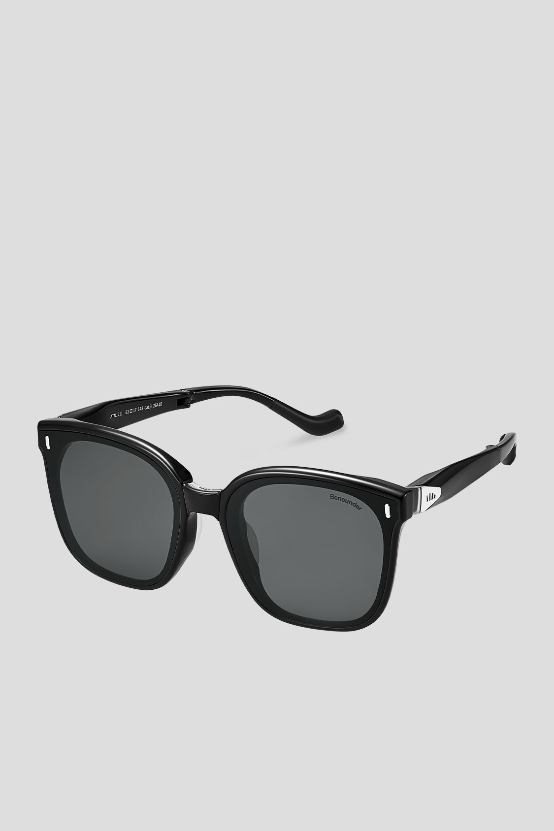 Oversized Square-Round Frame Sunglasses UV 400 FD025