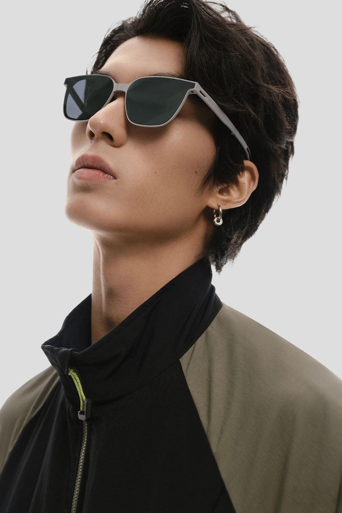 Men’s Square Folding Sunglasses UV 400 FD434