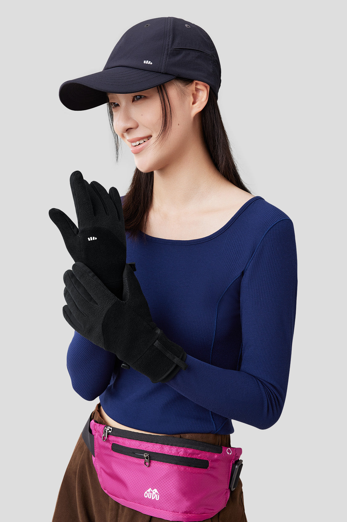Women's Fleece-Lined Touchscreen Thermal Gloves