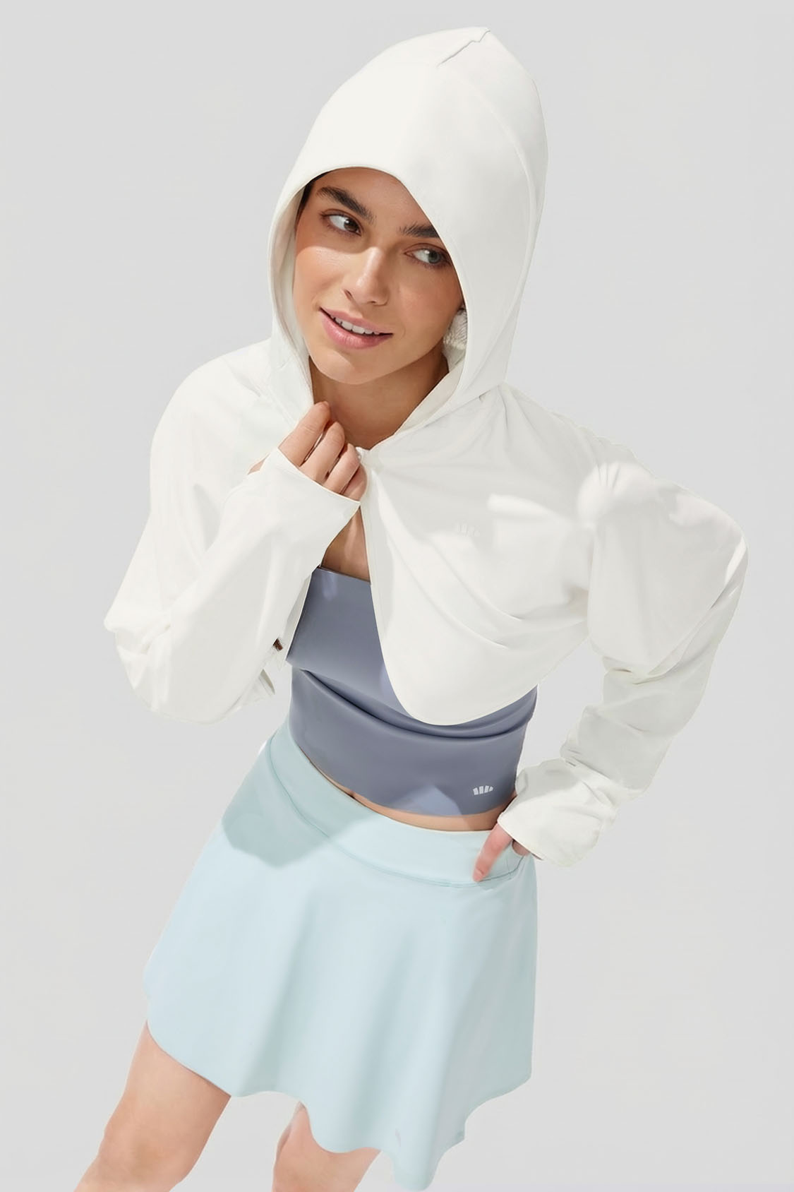 Women's Short Cape Jacket UPF 50+ GP931