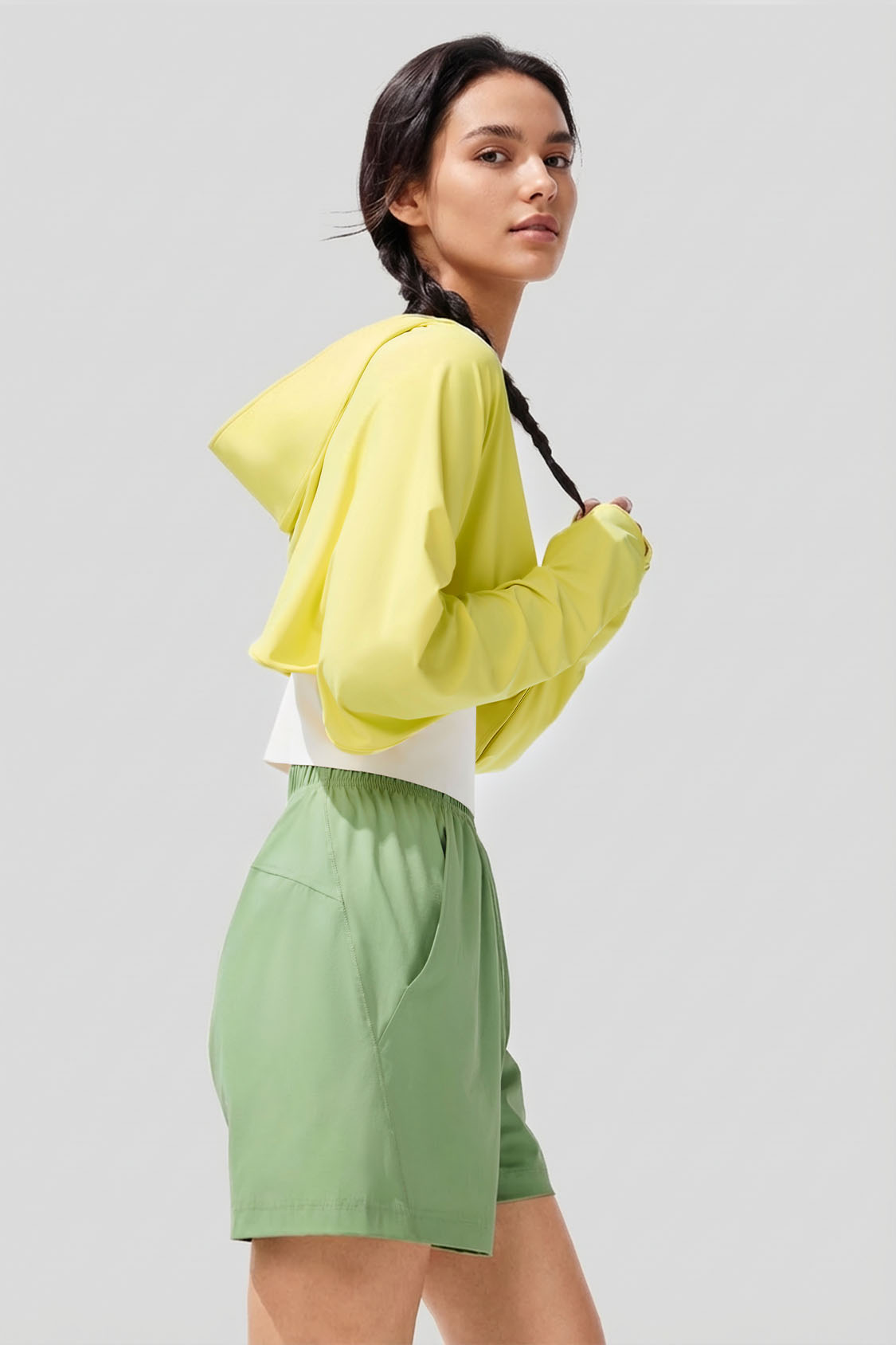 Women's Short Cape Jacket UPF 50+ GP931