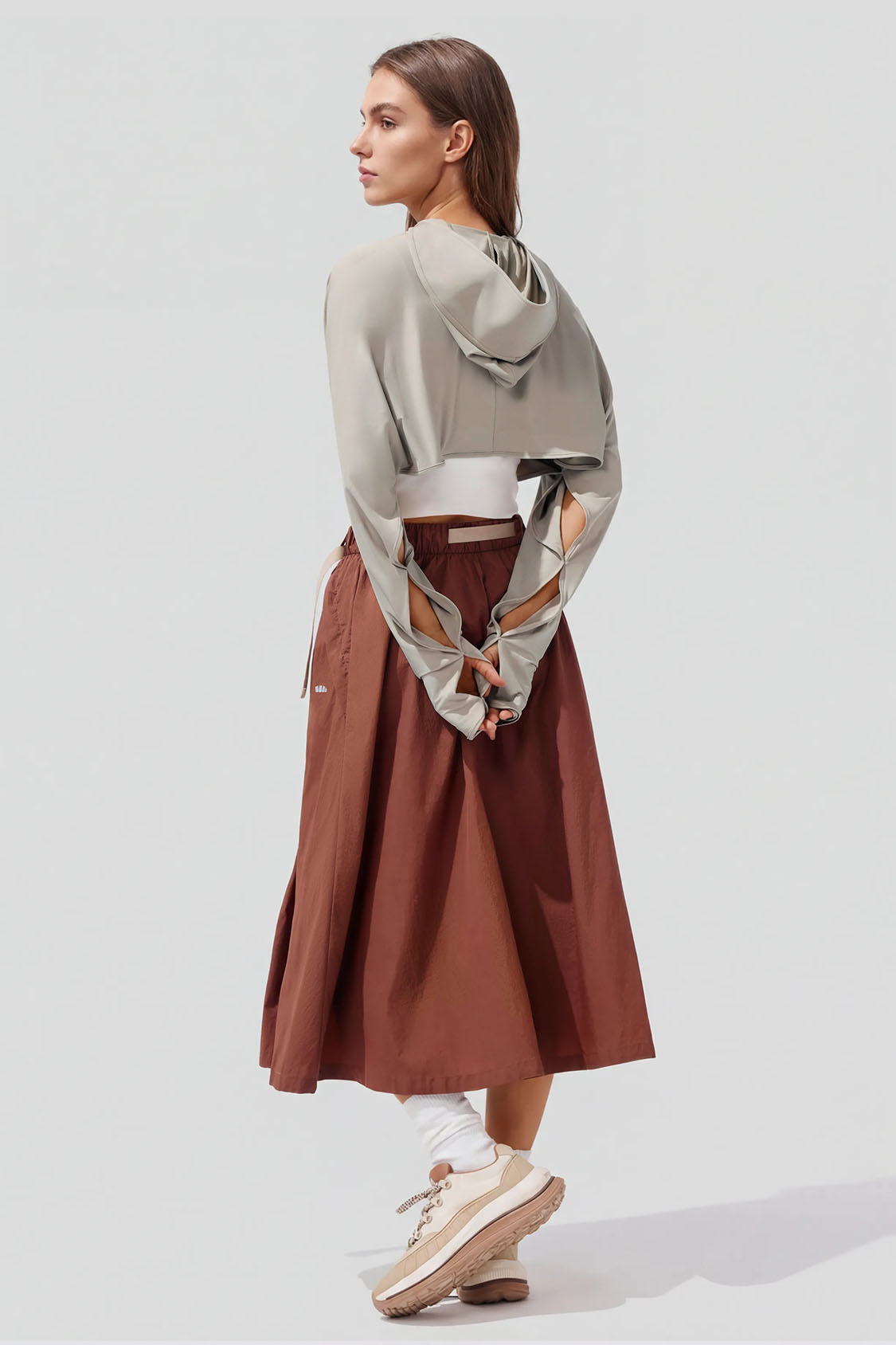 Women's Short Cape Jacket UPF 50+ GP931