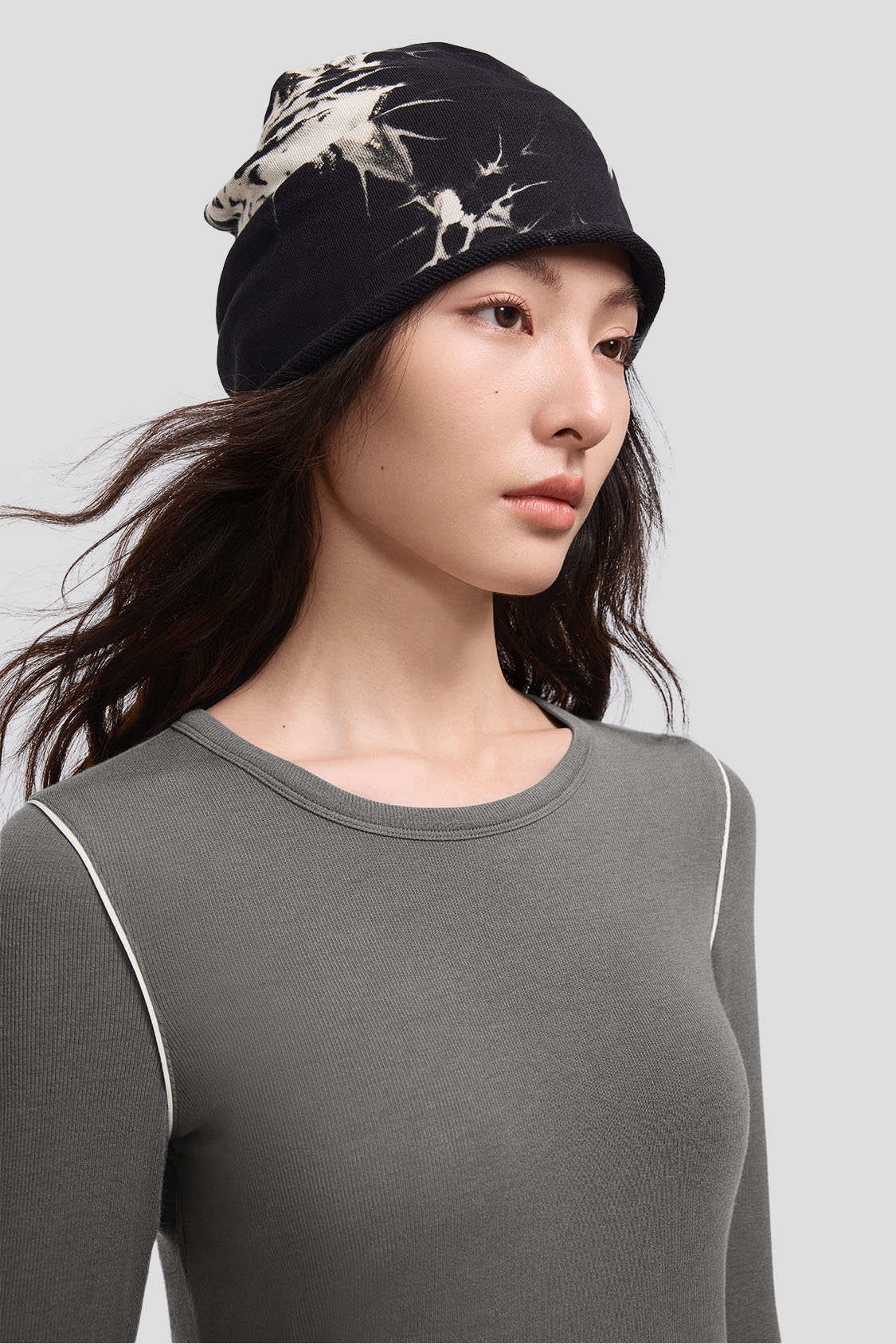 beneunder women's base layer #color_graphite gray