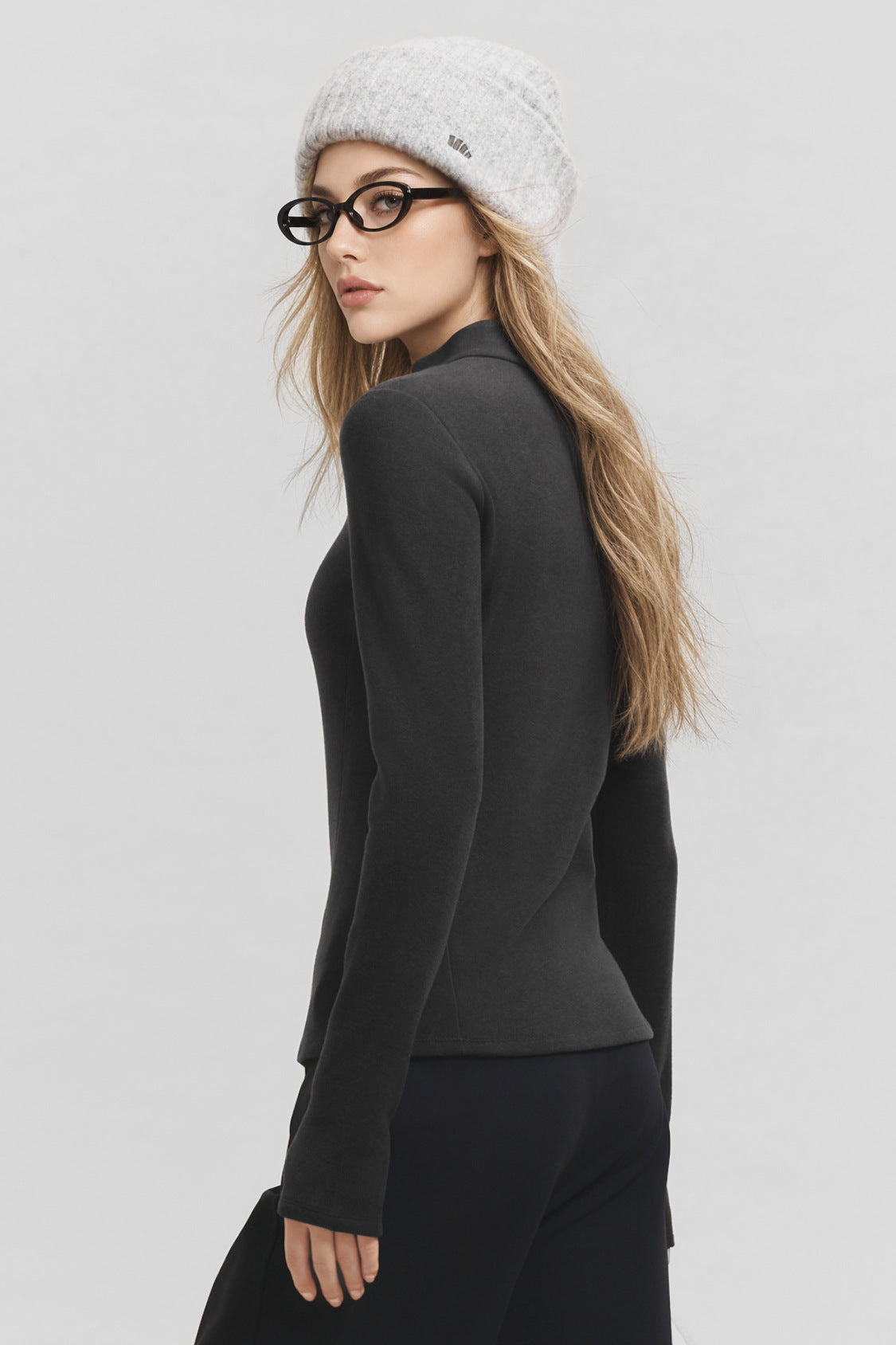 Women's High-Stretch Fleece Half-Zip Base Layer Top PM002/PM006
