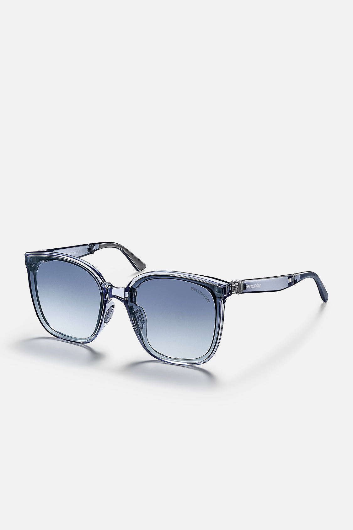 beneunder women's sunglasses #color_gray icy blue