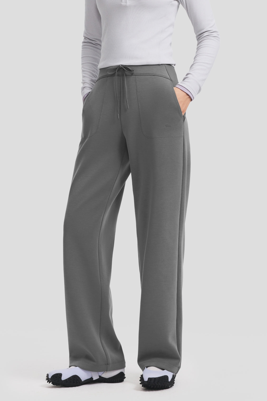 Women's Ultra-Soft High-Stretch Straight-Leg Pants (High Warmth) SF012