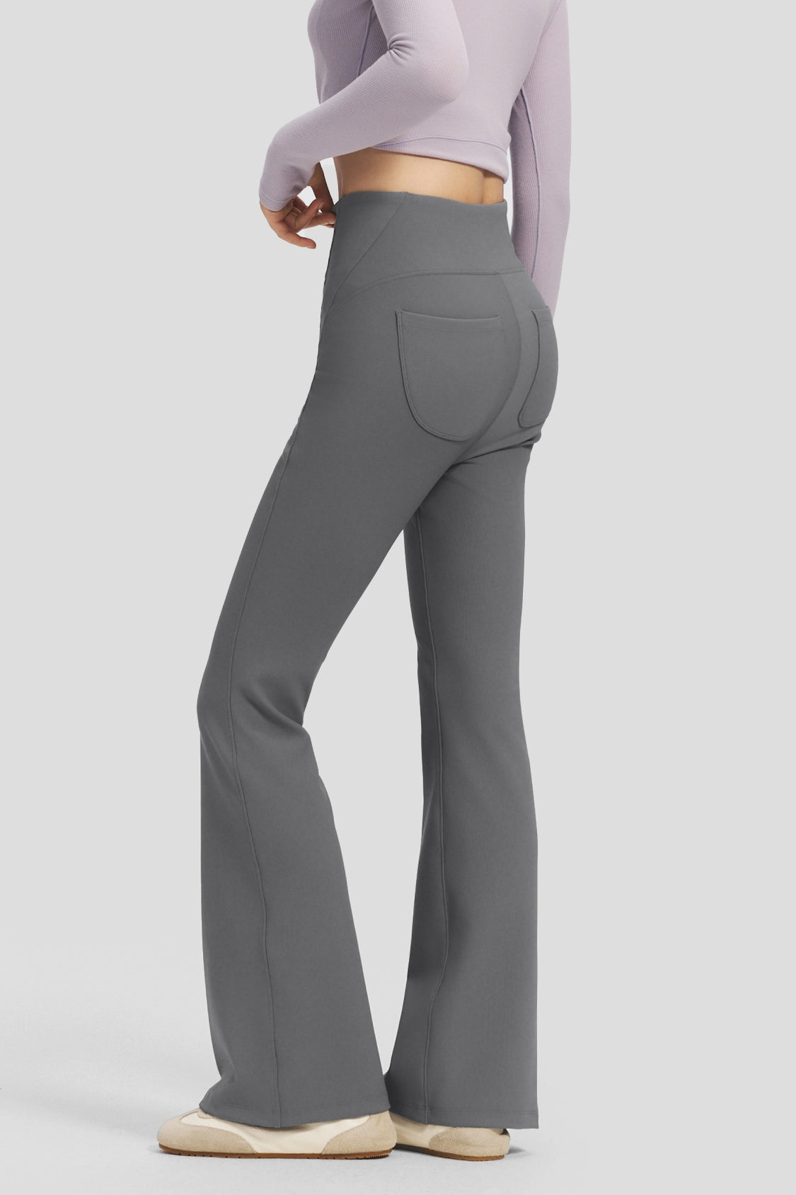 FlareFlex – Leggings térmicos acampanados de alta elasticidad para mujer