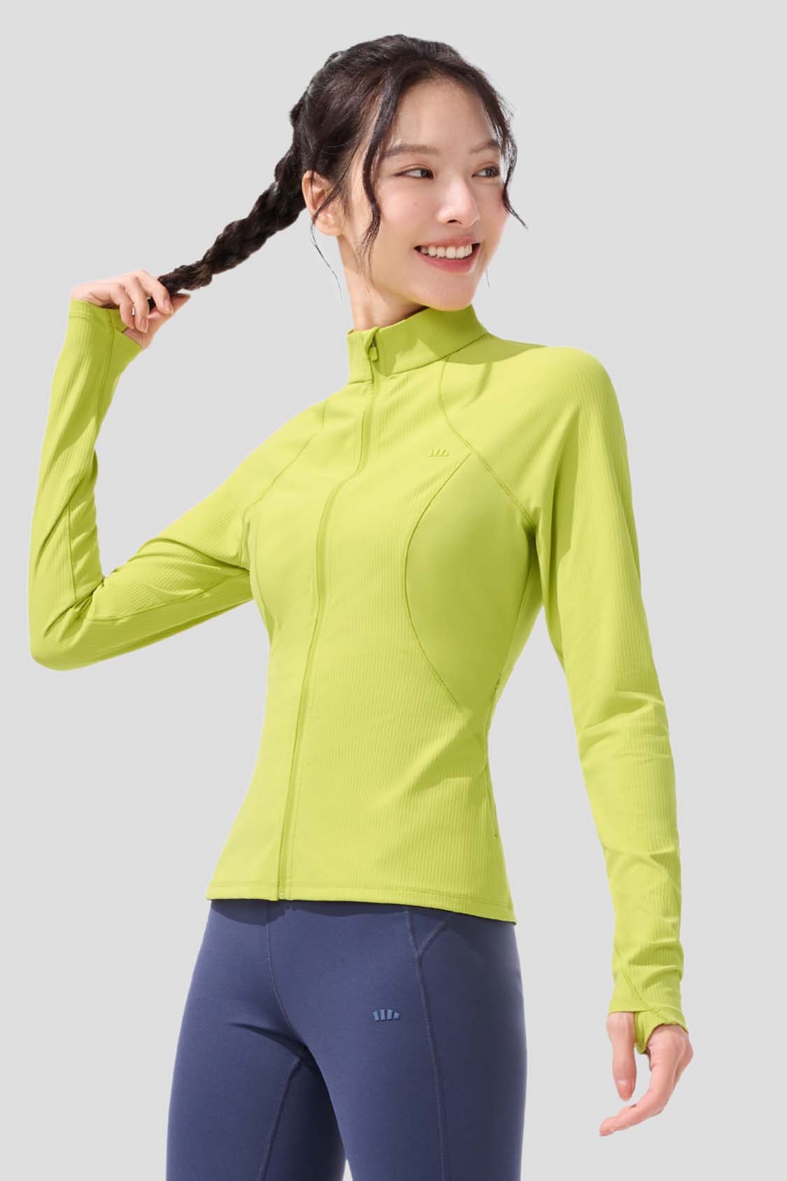 beneunder women's sun protection jacket #color_green