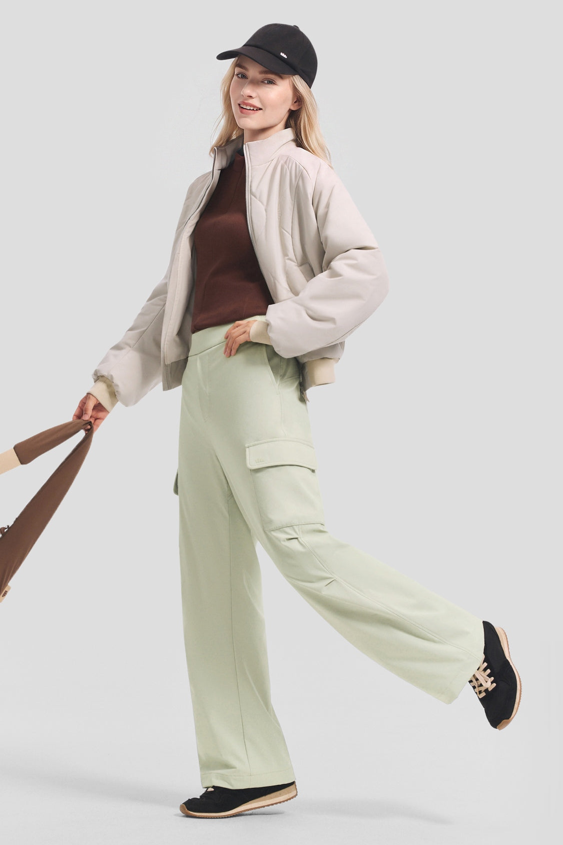 Women's Stretch Cargo Insulated Pants (High Warmth) CL009