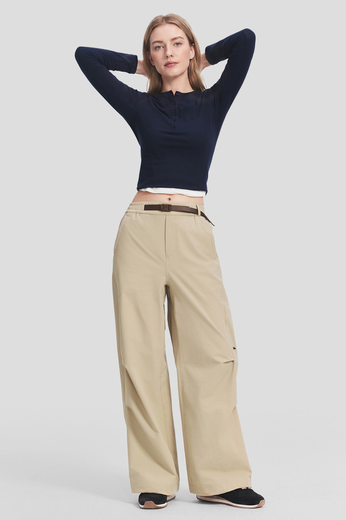 Women's Softshell Parachute Pants (Mid Warmth) ST015