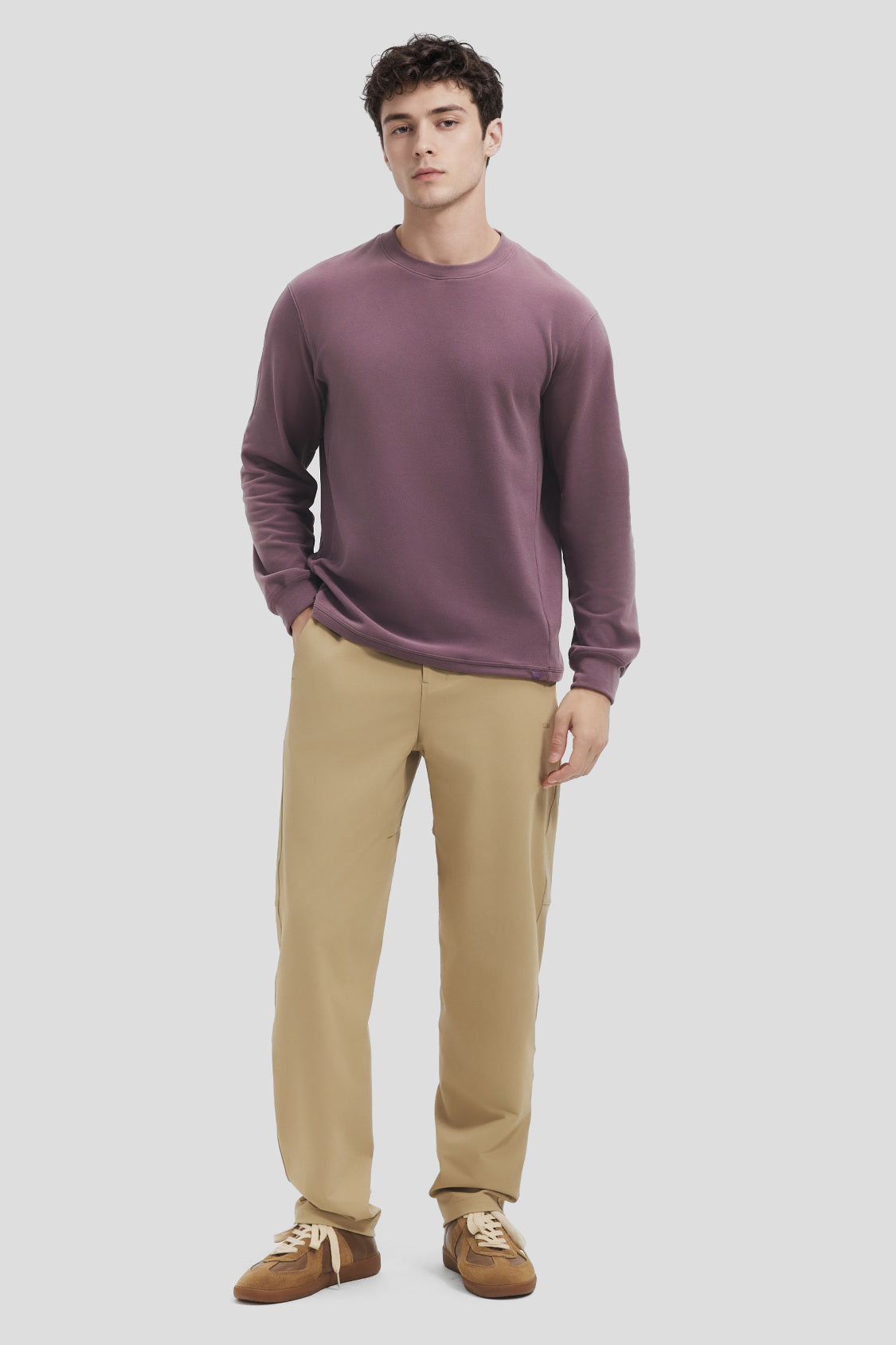 Men's Stretch Straight-Leg Pants EL021