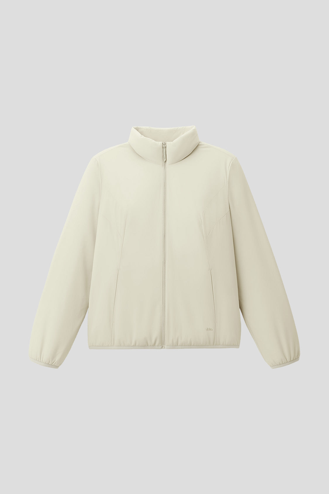 beneunder peakstand womens medium warmth stand collar fleece jacket #color_light brown