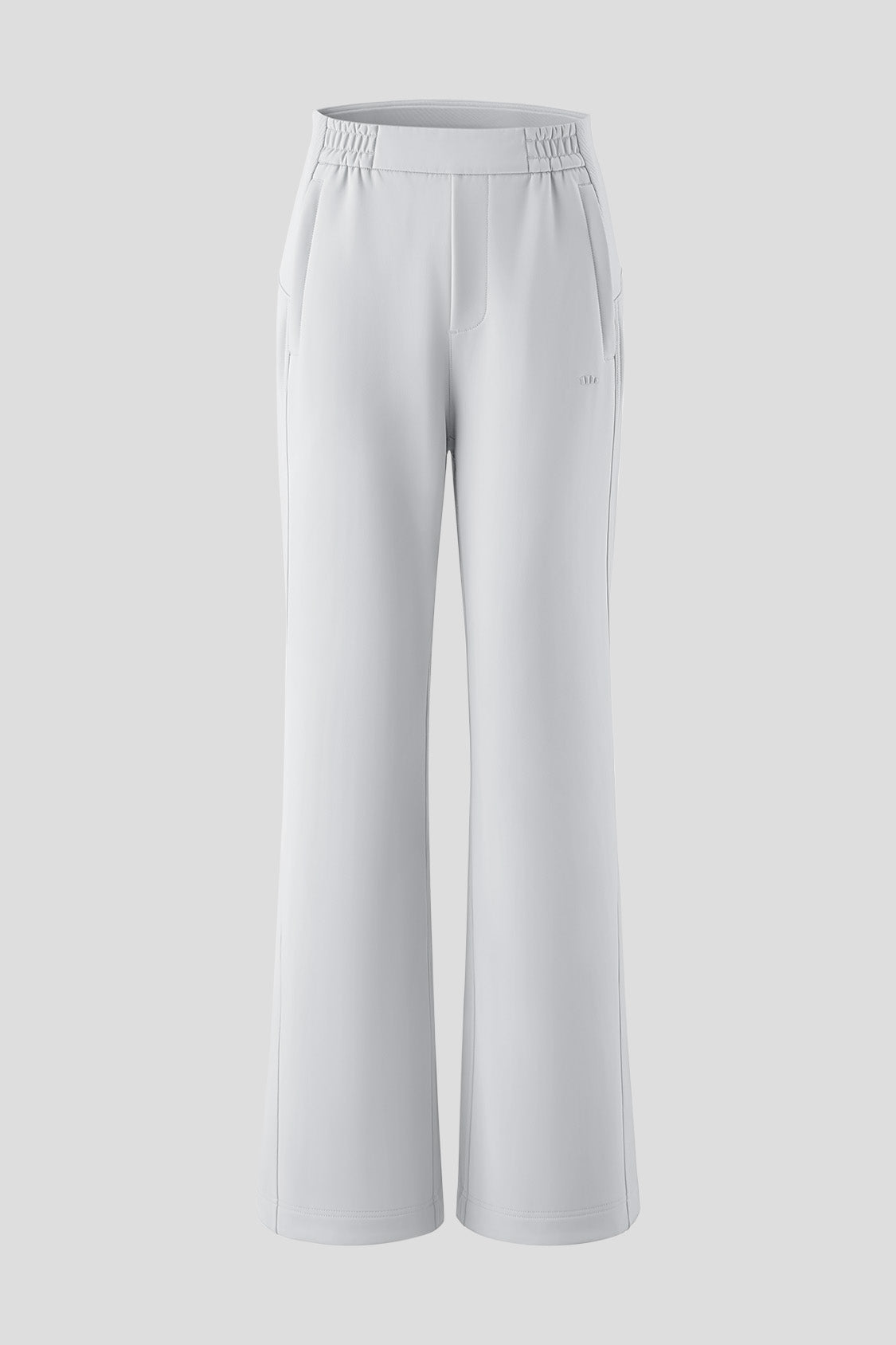 beneunder softshield – women’s thermal flare softshell pants #color_light gray