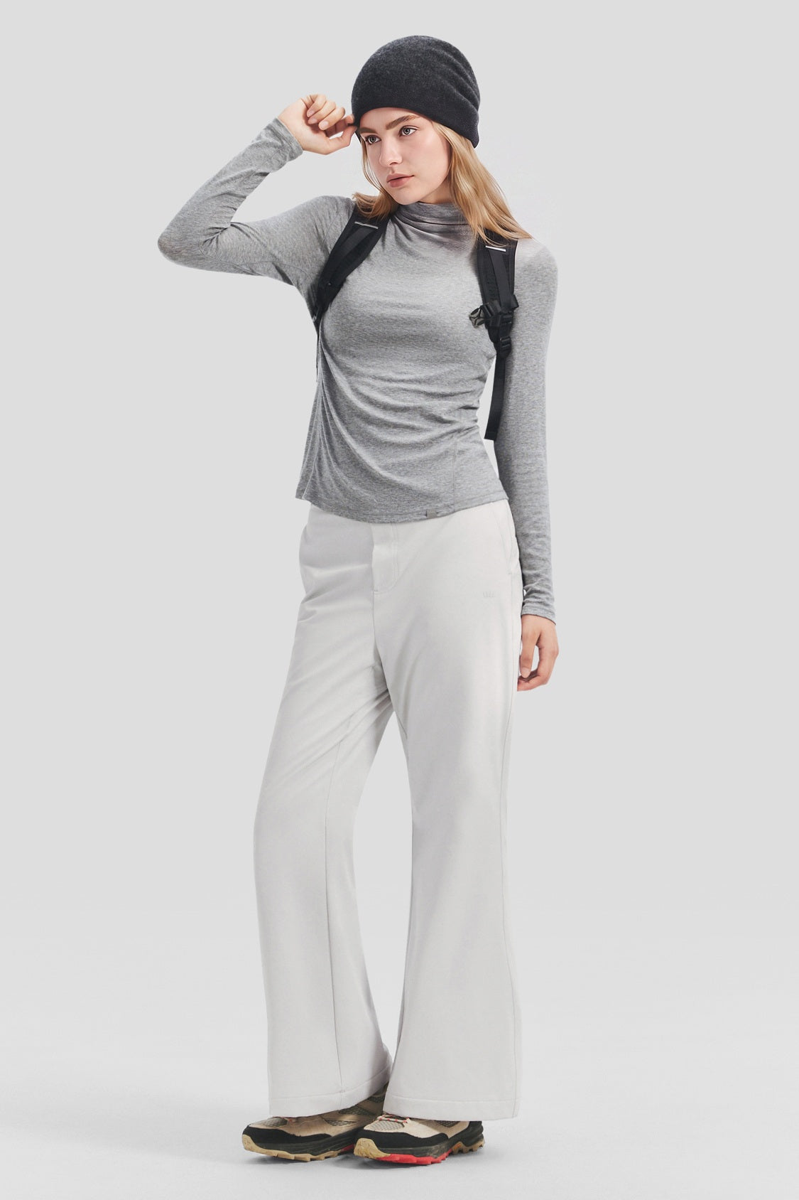 Women's Stretch Slight Flare Insulated Pants (High Warmth) CL008