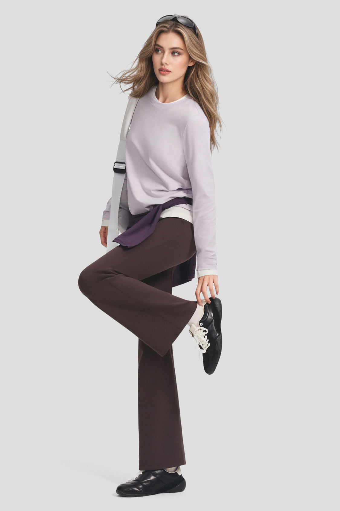 Women's Relaxed-Fit Long-Sleeve T-Shirt CT023