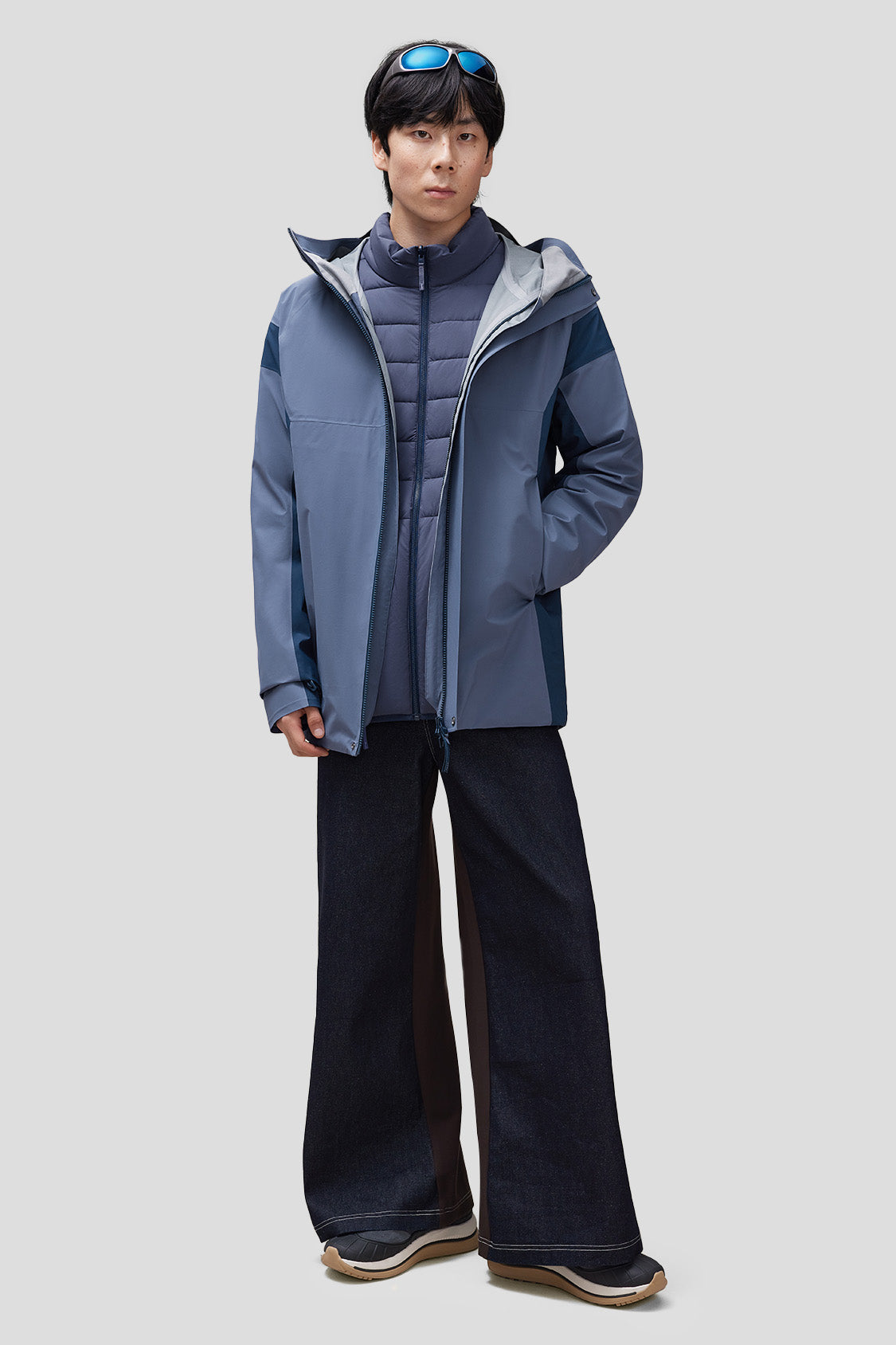 beneunder men's jacket #color_blue