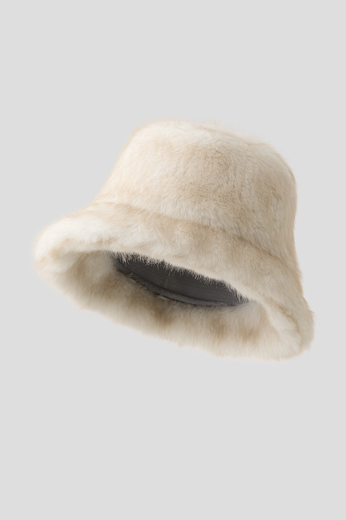 Mixed-Pile Fleece Thermal Bucket Hat PM047