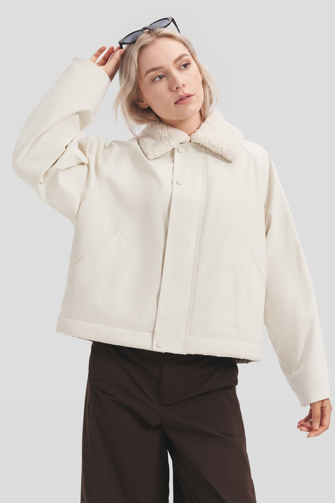 Women's Windproof Micro Fleece Jacket (High Warmth) PM033