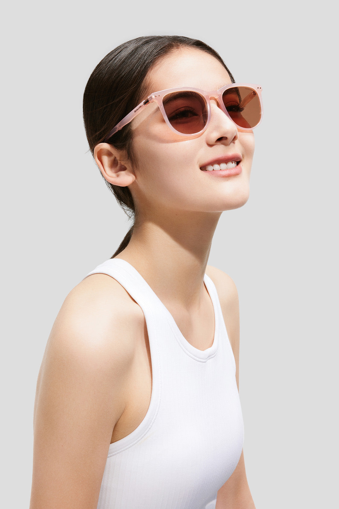 beneunder women's sunglasses #color_chestnut pink