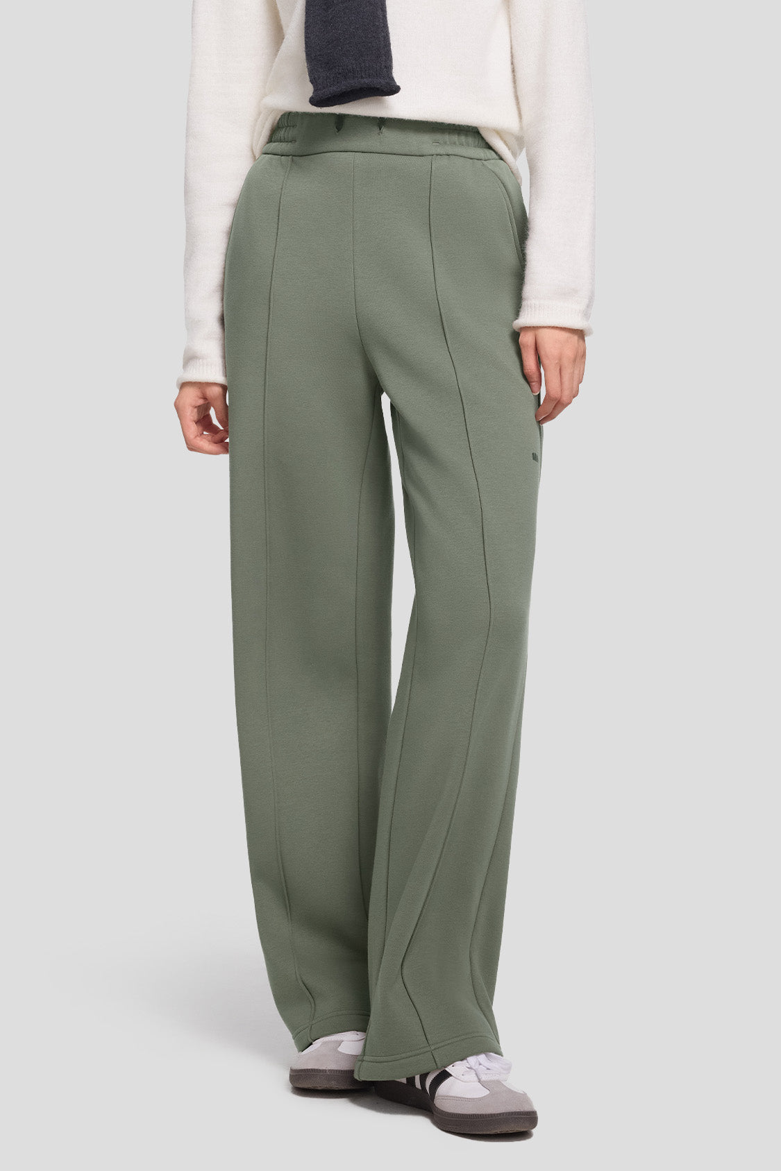 beneunder women's pants #color_moonshadow green