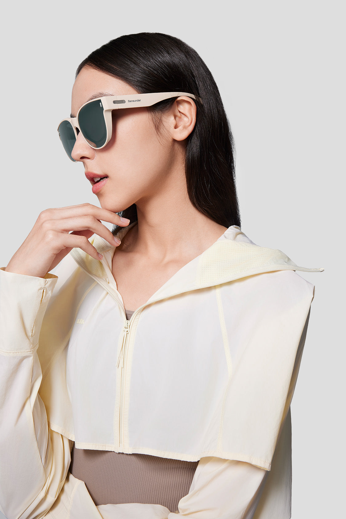 beneunder fit over sunglasses #color_nude apricot