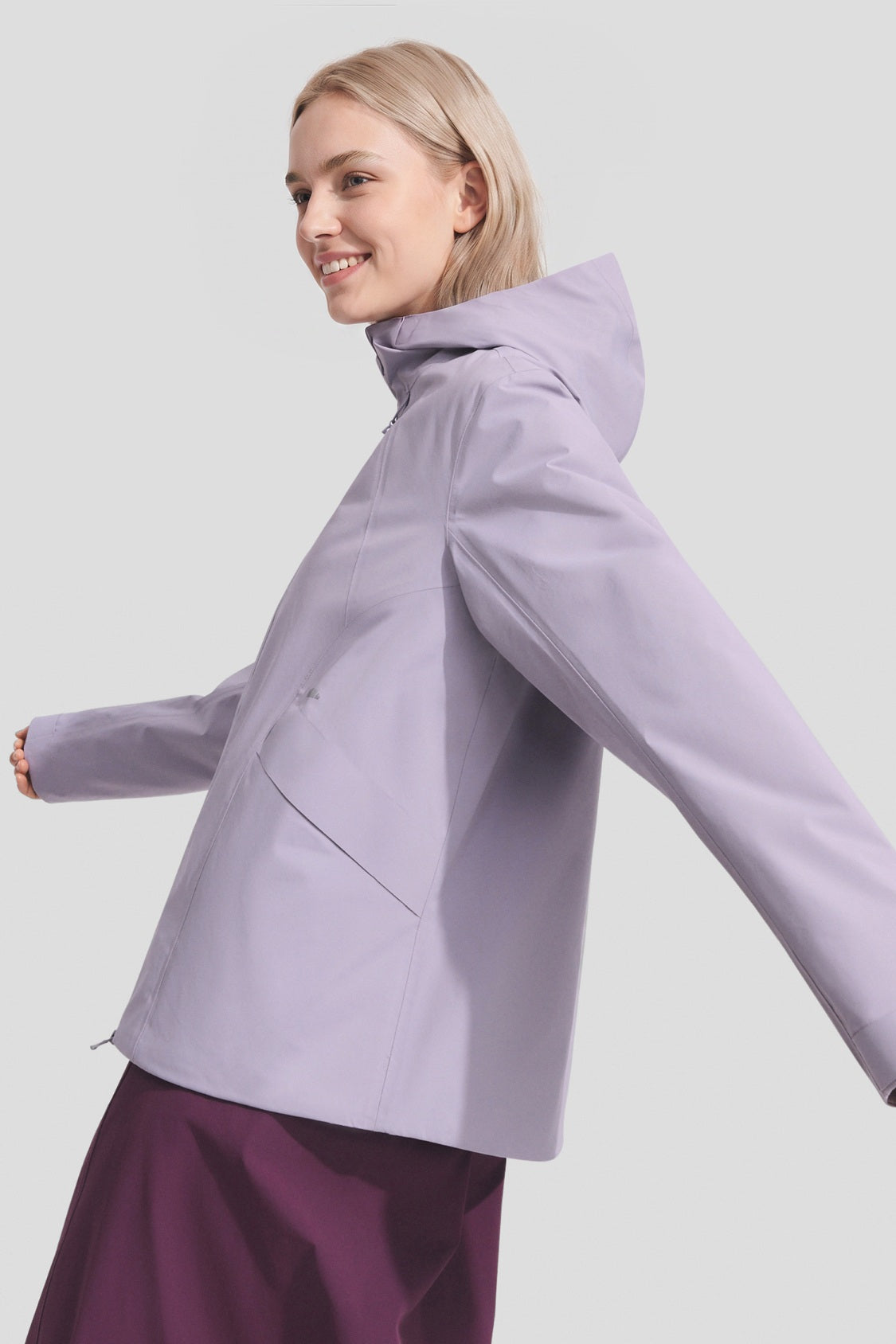 Women's Shell Insulated Jacket (Mid Warmth) LS006