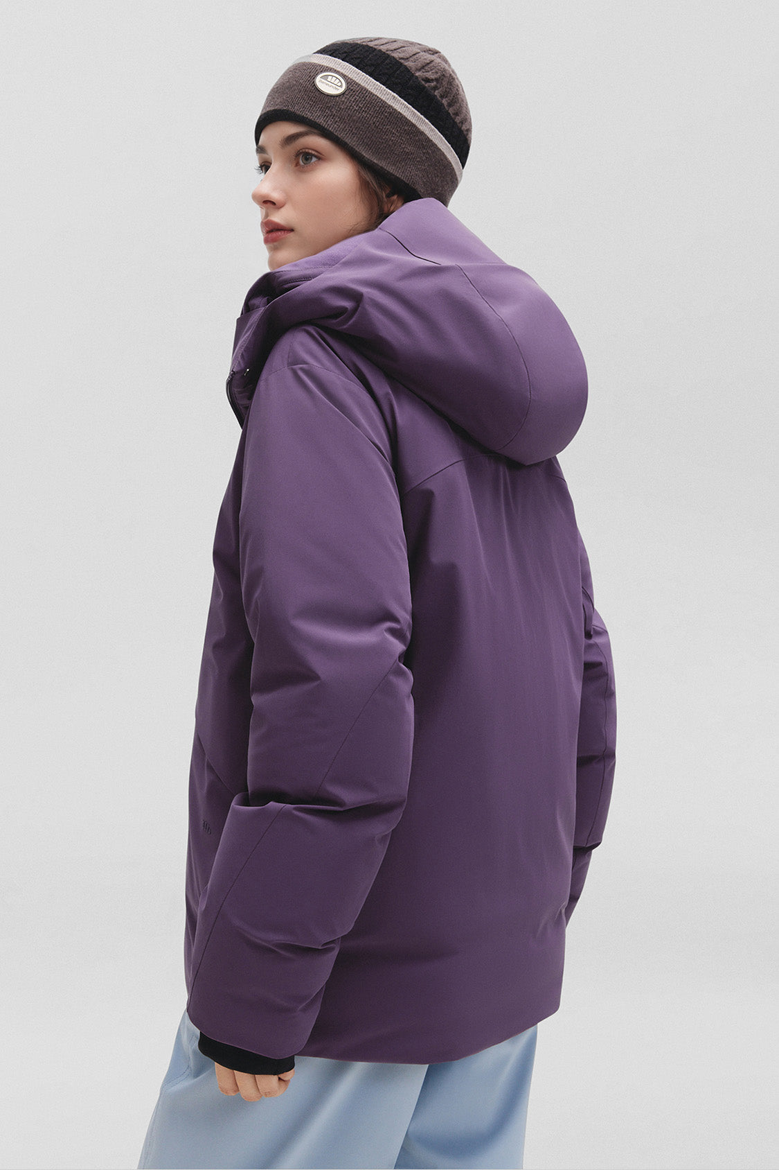 FrostShield – Women’s Full-Protection Boxy Down Jacket (Extra Warm, Long Sleeve) HD003
