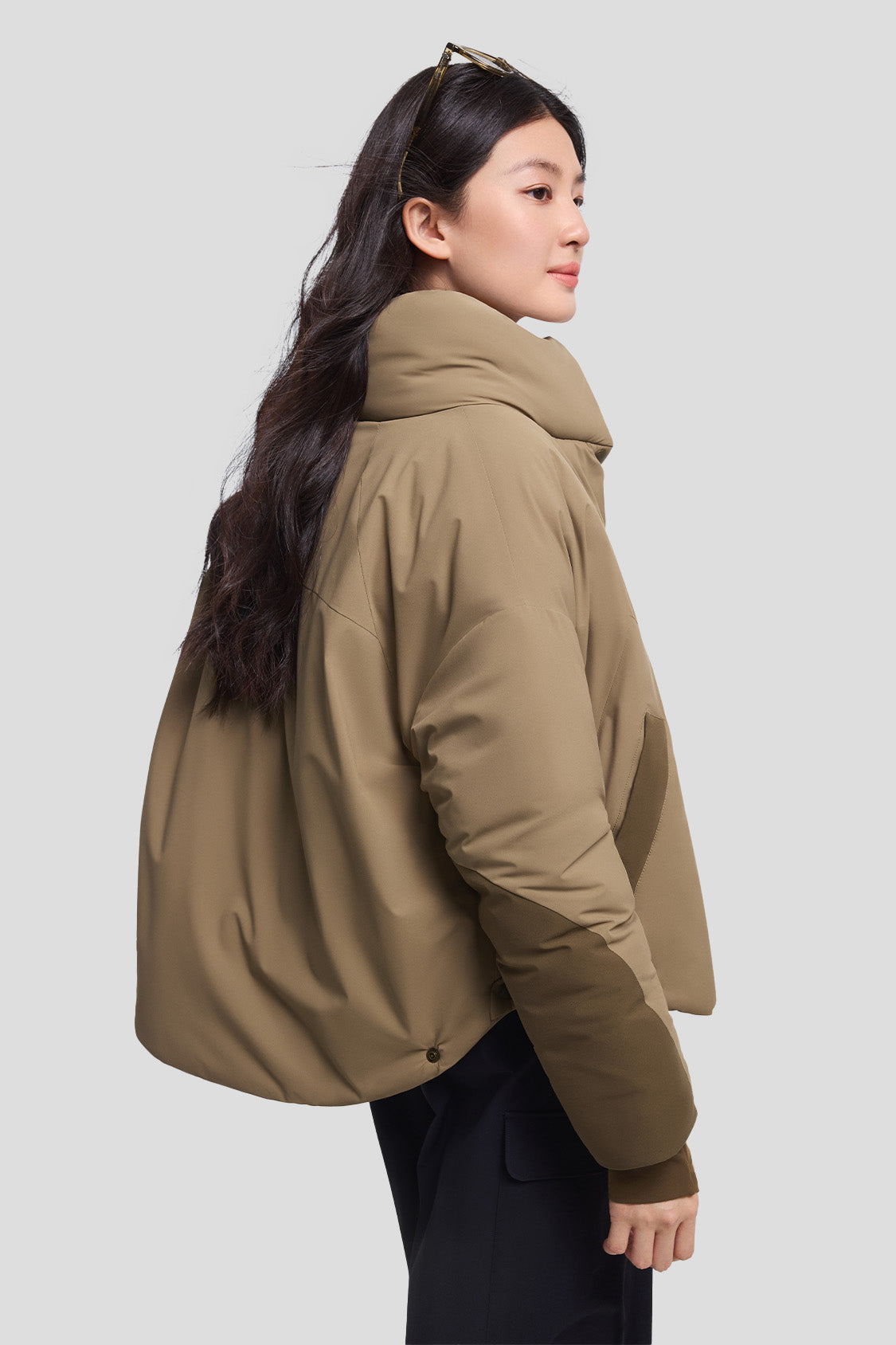 beneunder women's jacket #color_rich wood brown