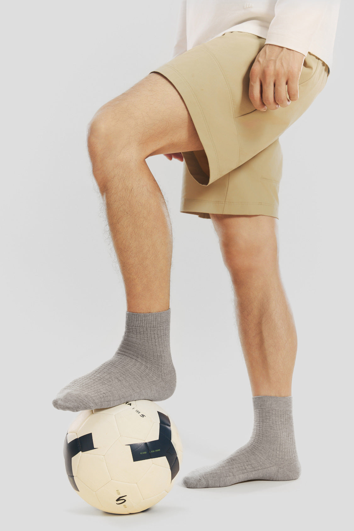 Unisex Barefeel Breathable Crew Socks (4-Pack) SF045/SF047