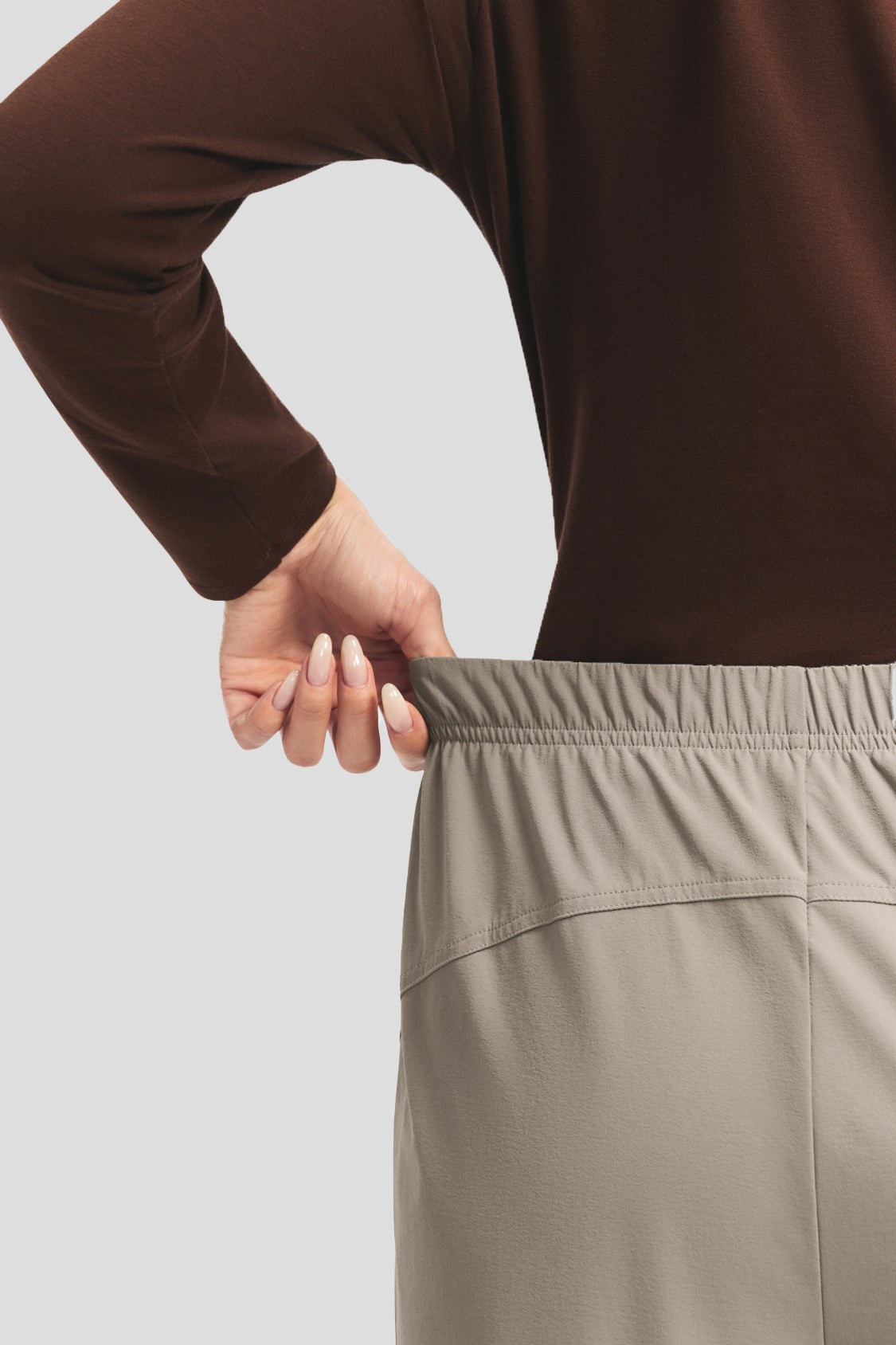 Women's Windproof Micro Fleece Straight-Leg Pants (High Warmth) PM020