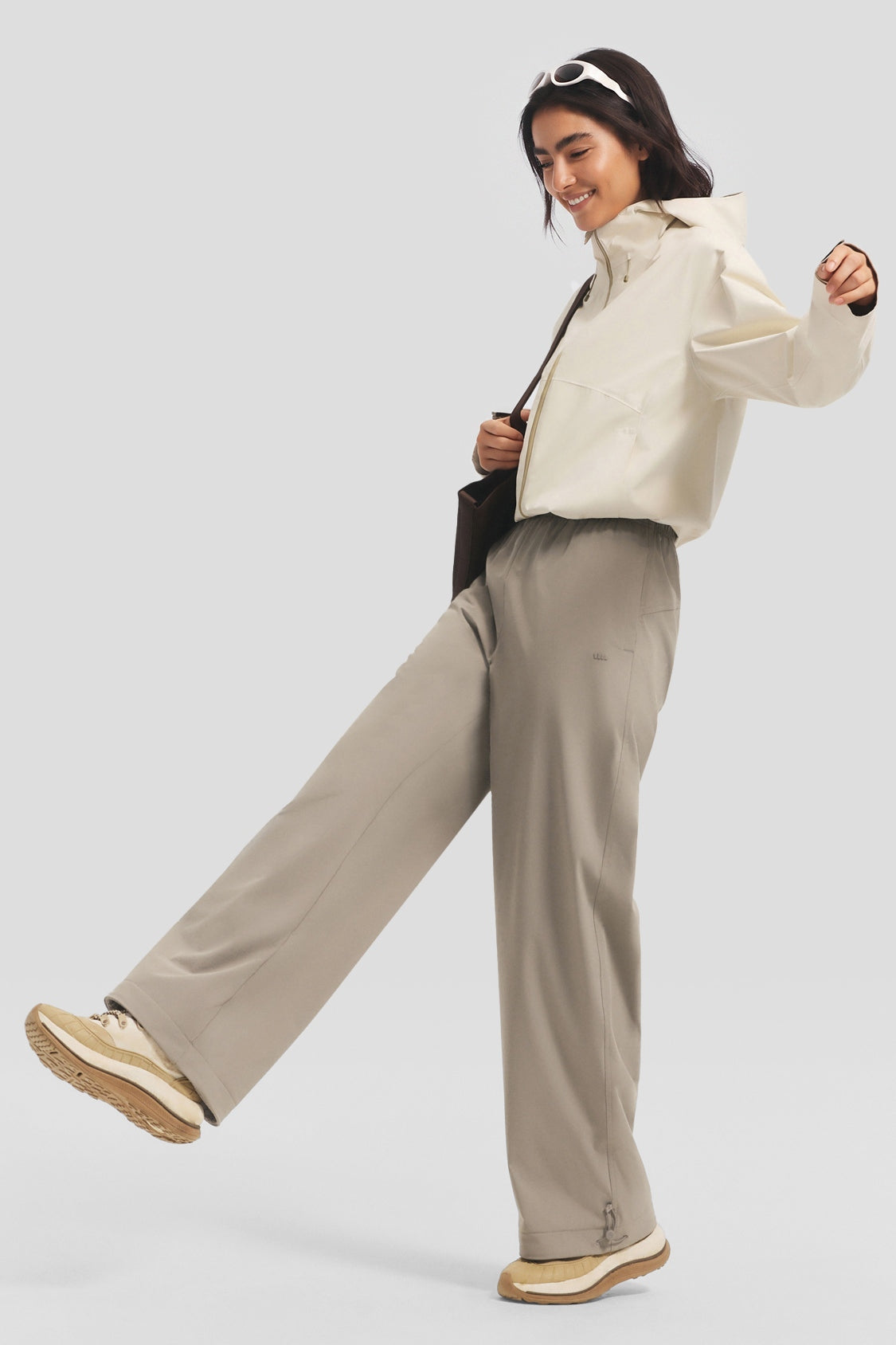 Women's Windproof Micro Fleece Straight-Leg Pants (High Warmth) PM020
