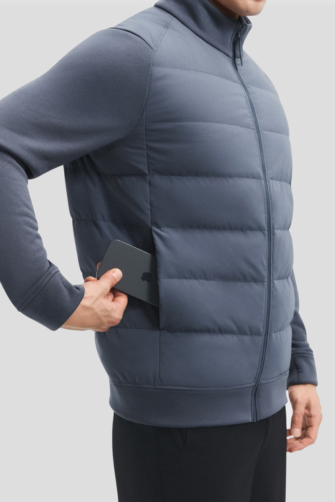 Men's Hybrid Down Jacket (Mid Warmth) HD009