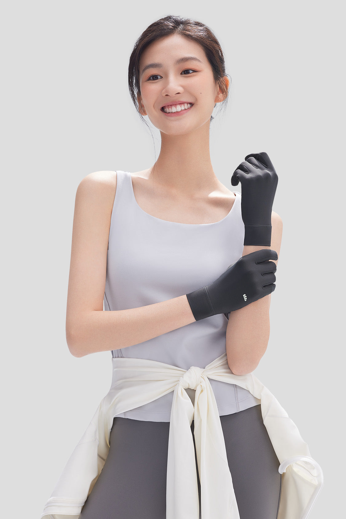 beneunder women's sun protection gloves #color_slate gray