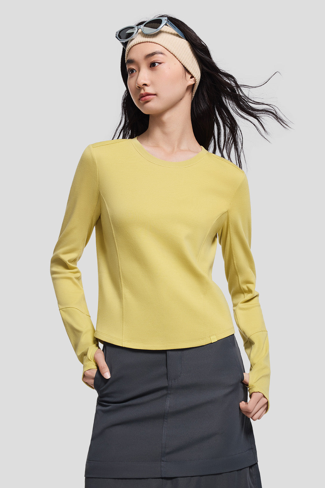 women's base layer #color_spring bud yellow