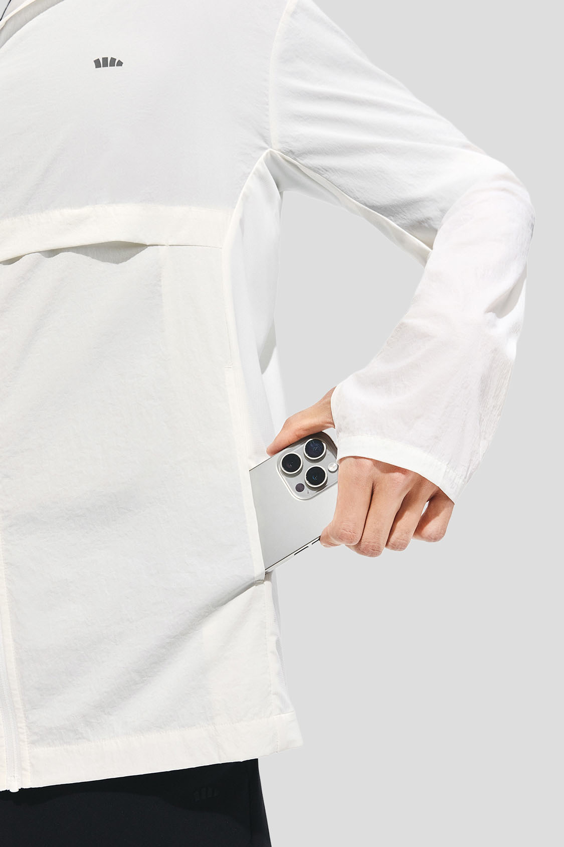 Men's Water-Resistant Sun Protection Jacket UPF 100+ TS007