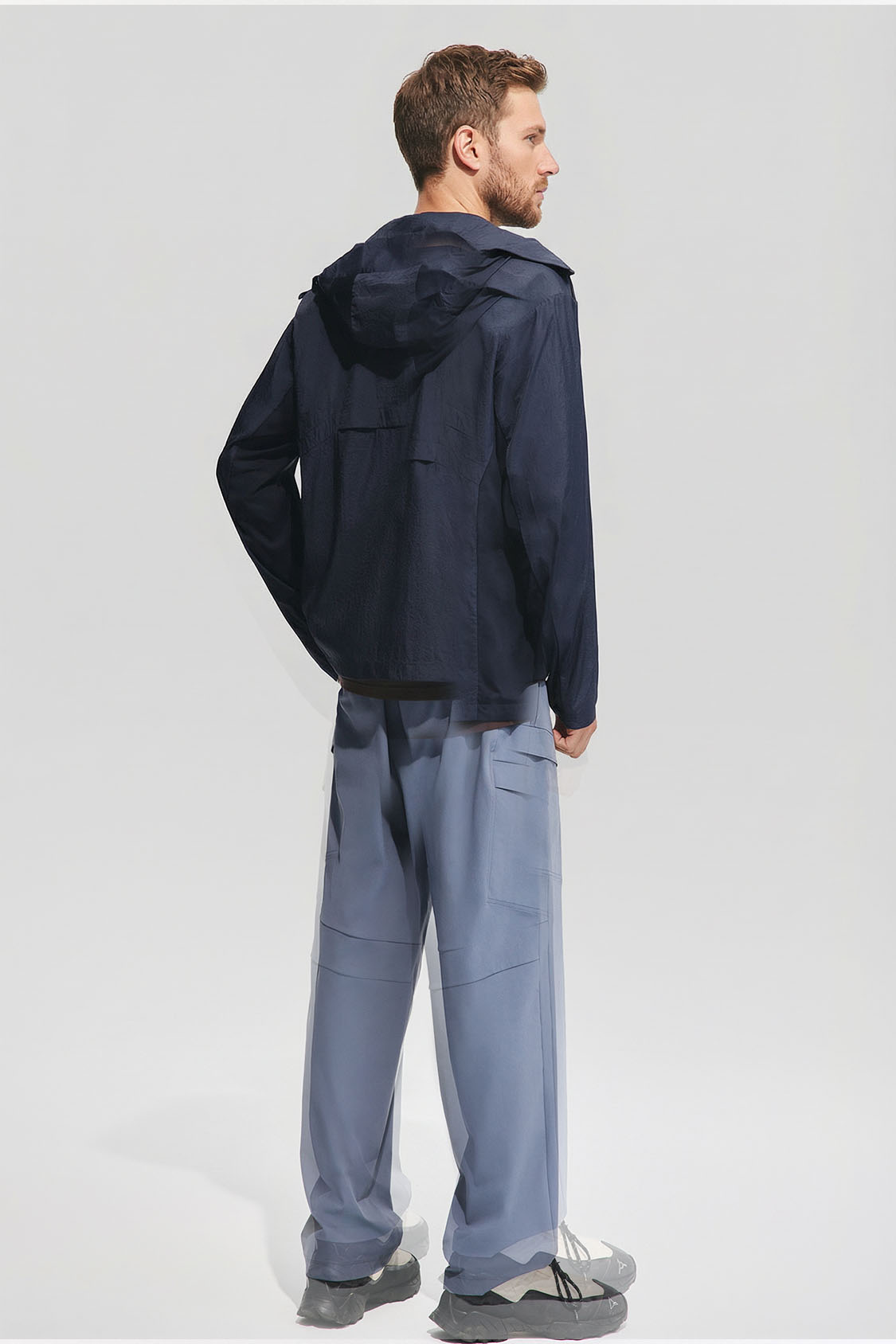 Men's Water-Resistant Sun Protection Jacket UPF 100+ TS007