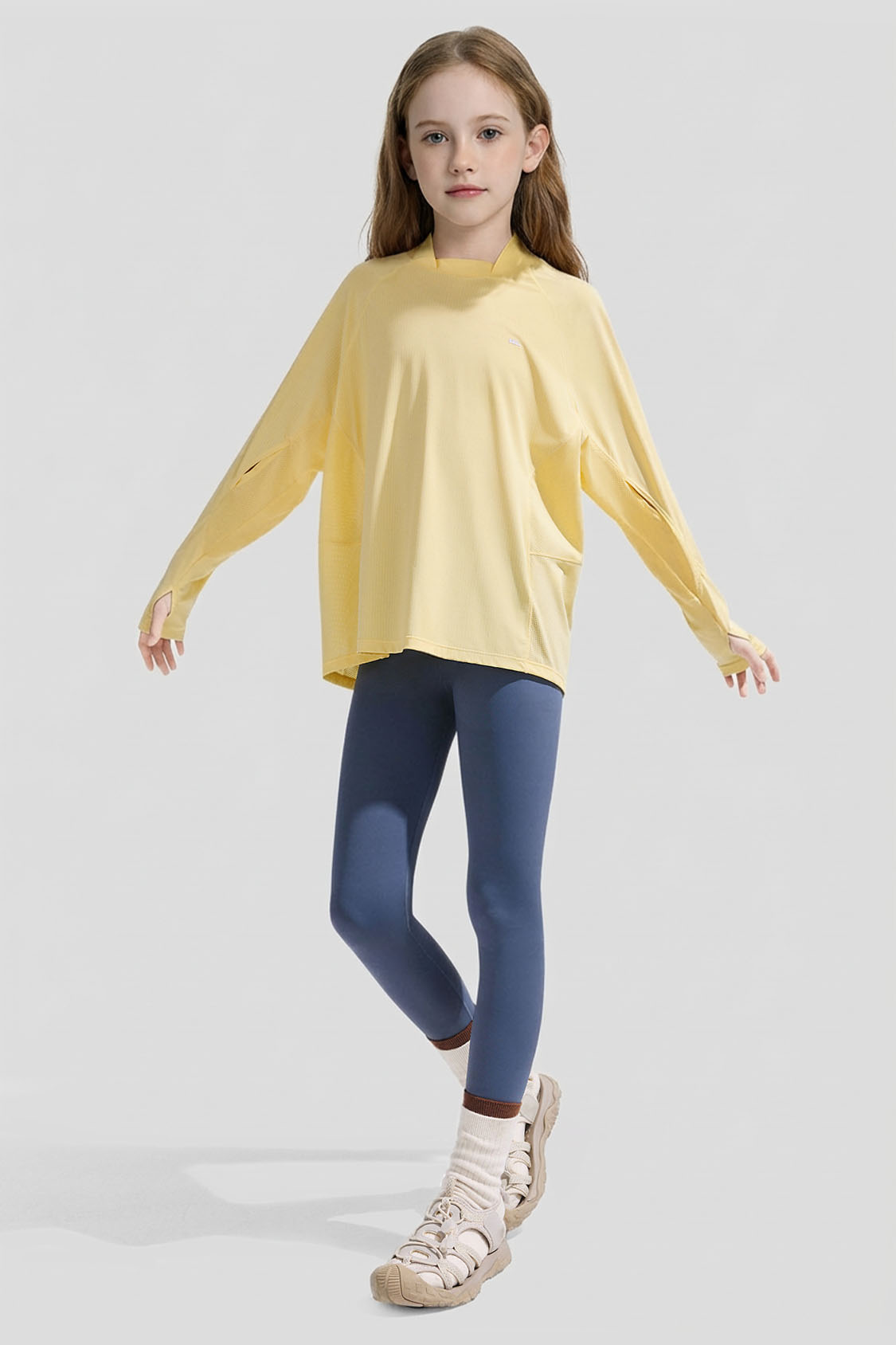 Kids Cooling Sun Protection T-Shirt UPF 50+ TS008