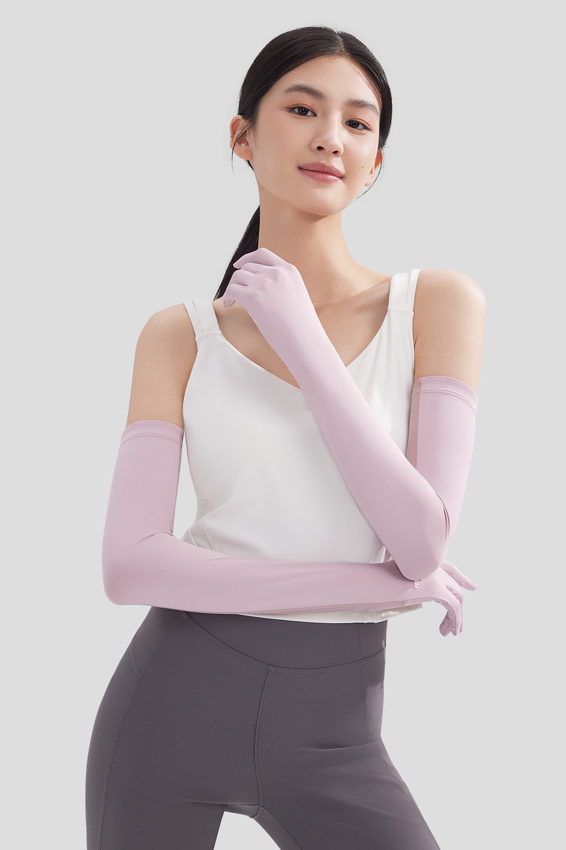 Longloop - Women's Sun Protection Arm Sleeves with Golves UPF50+