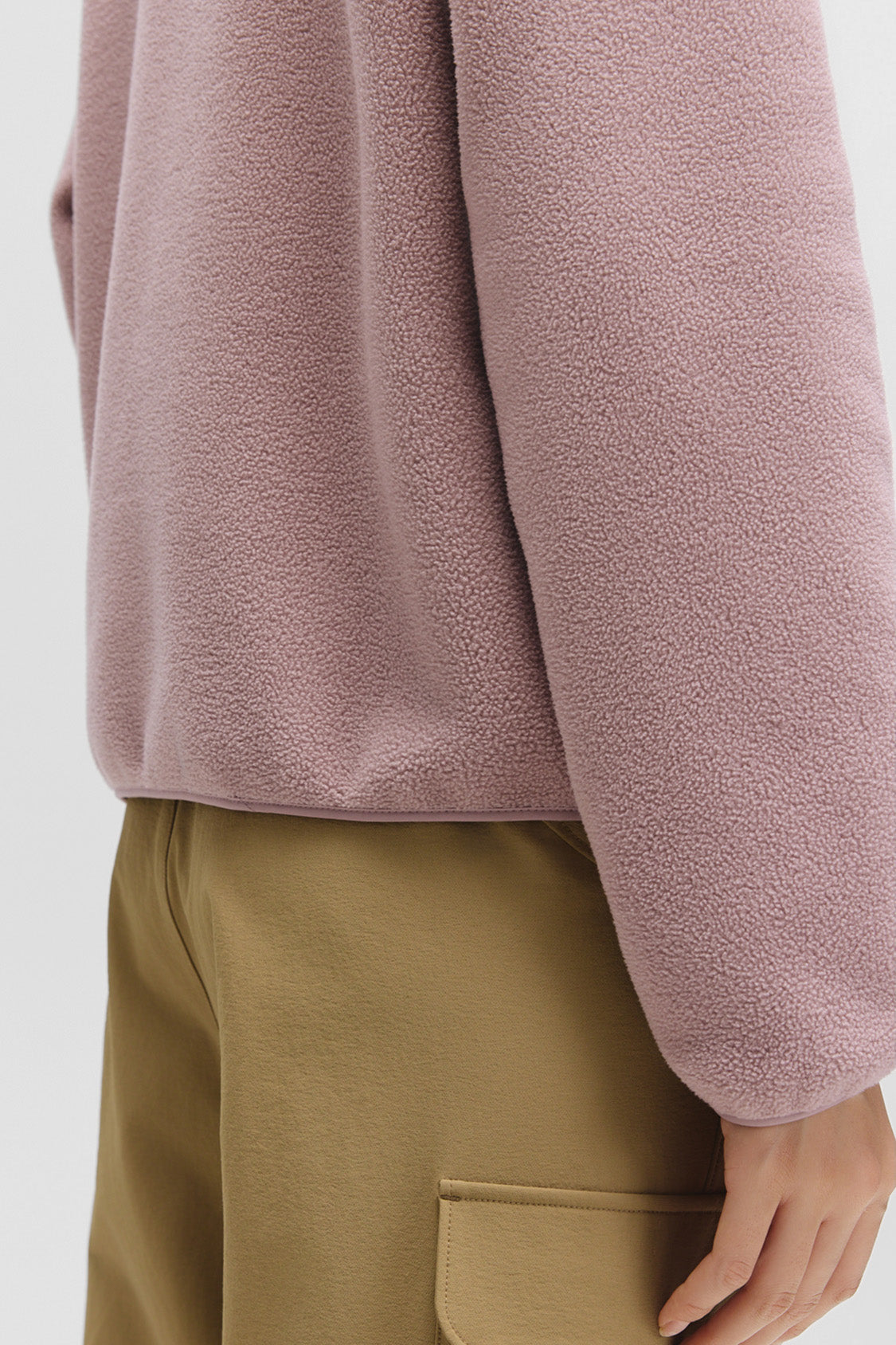 beneunder corefit womens light warmth regular fit fleece jacket#color_taupe