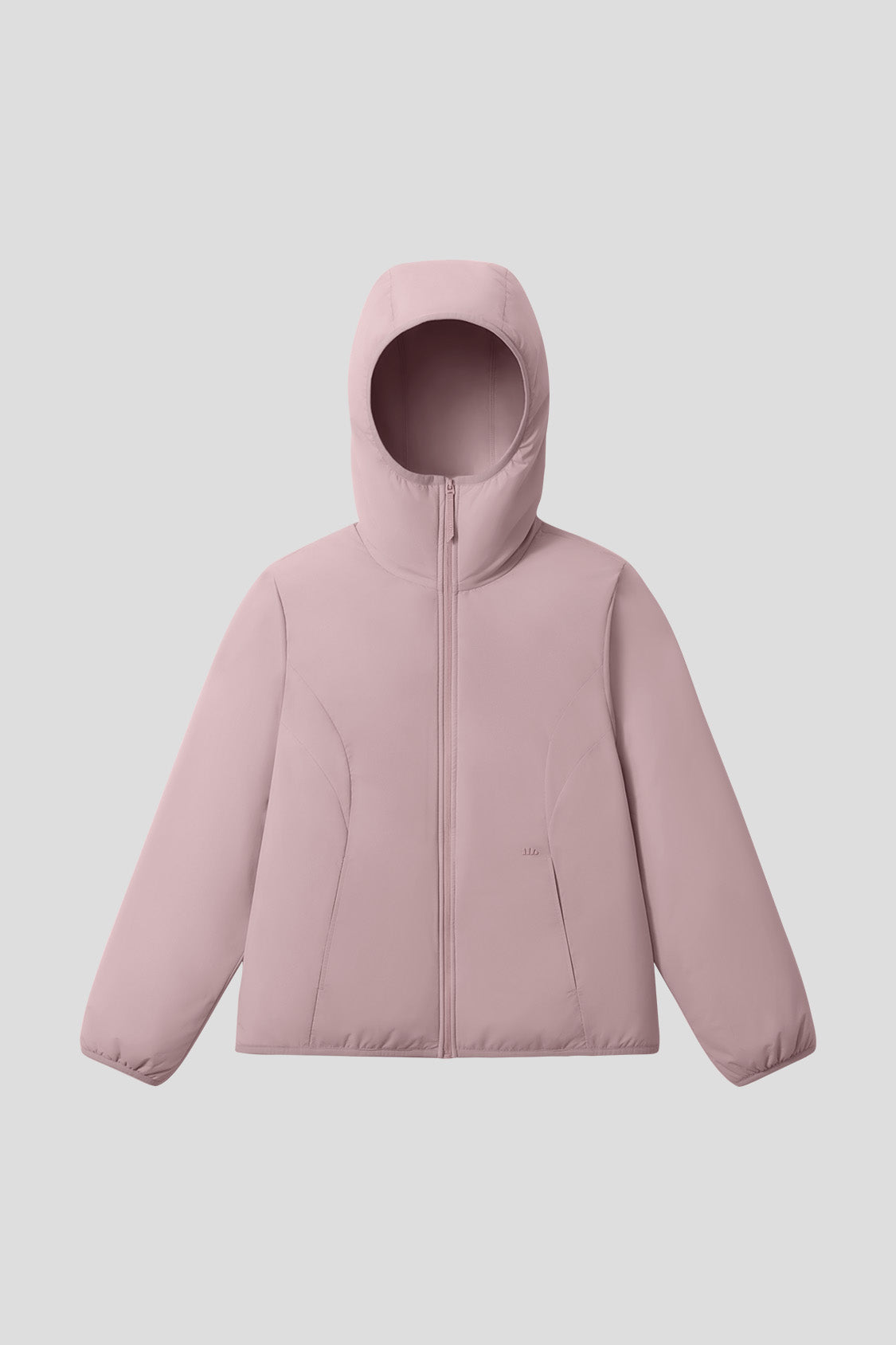 beneunder hoodtrail womens medium warmth hooded fleece jacket #color_taupe